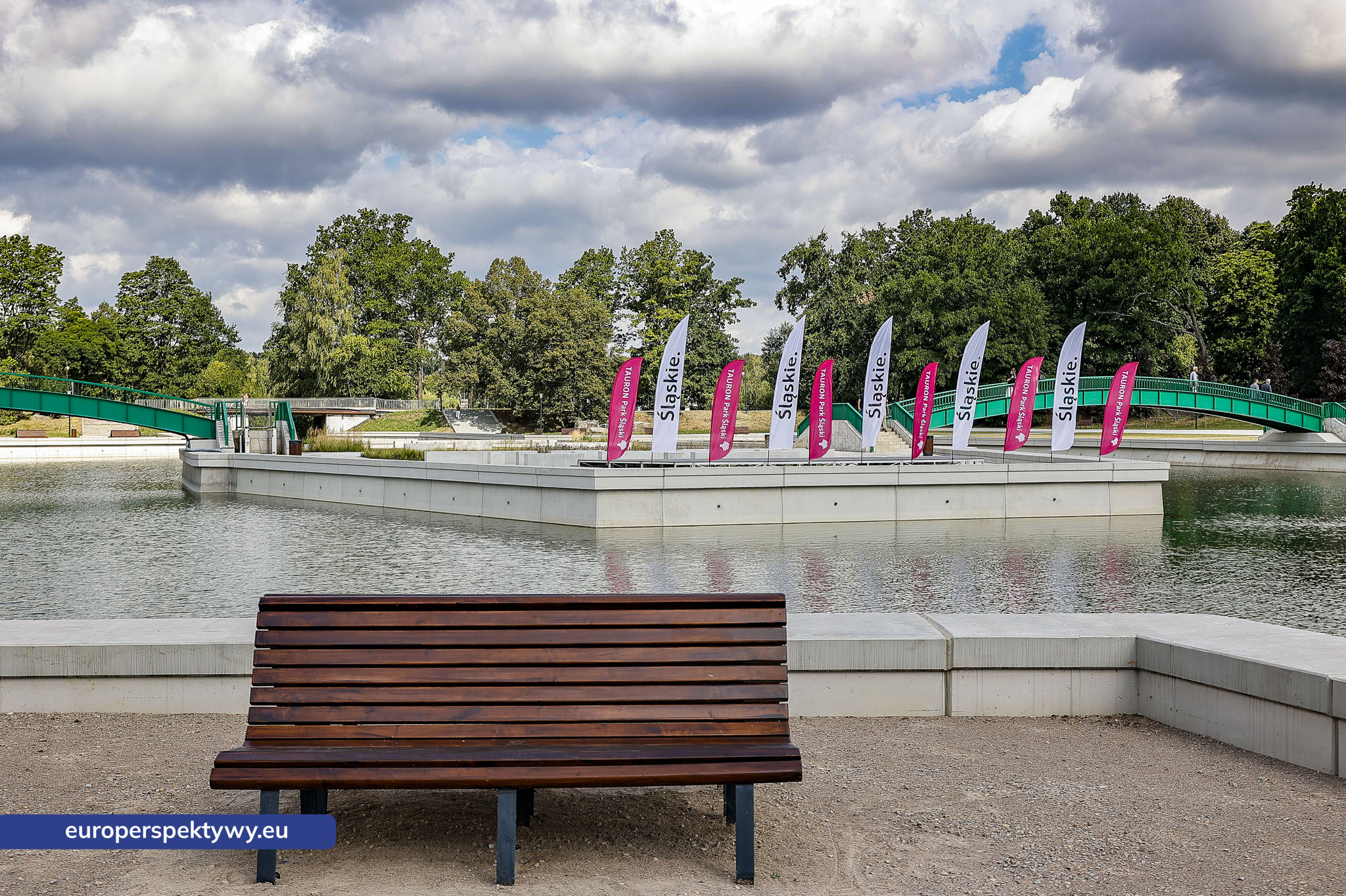 Europerspektywy TAURON Park Śląski otwiera odnowiony Kanał regatowy. Nowa przestrzeń dla mieszkańców