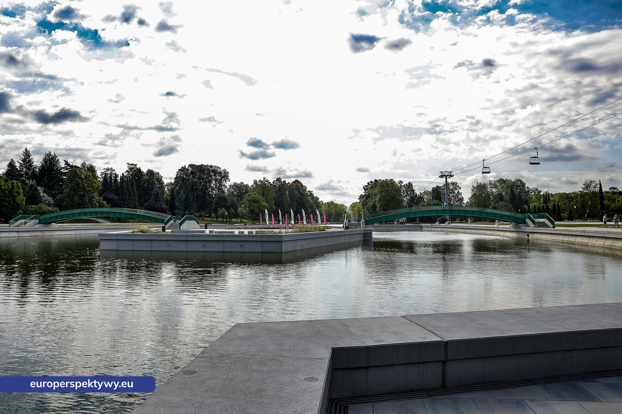 Europerspektywy TAURON Park Śląski otwiera odnowiony Kanał regatowy. Nowa przestrzeń dla mieszkańców