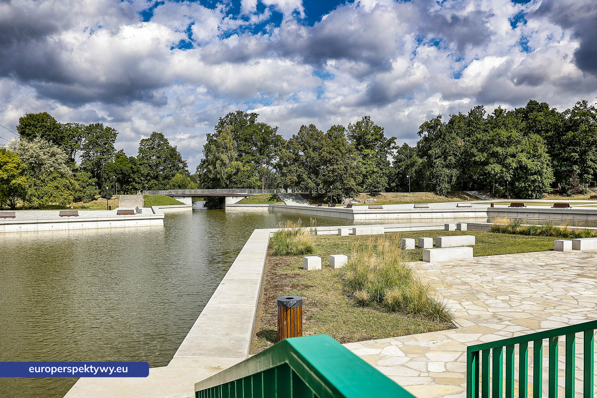 Europerspektywy TAURON Park Śląski otwiera odnowiony Kanał regatowy. Nowa przestrzeń dla mieszkańców