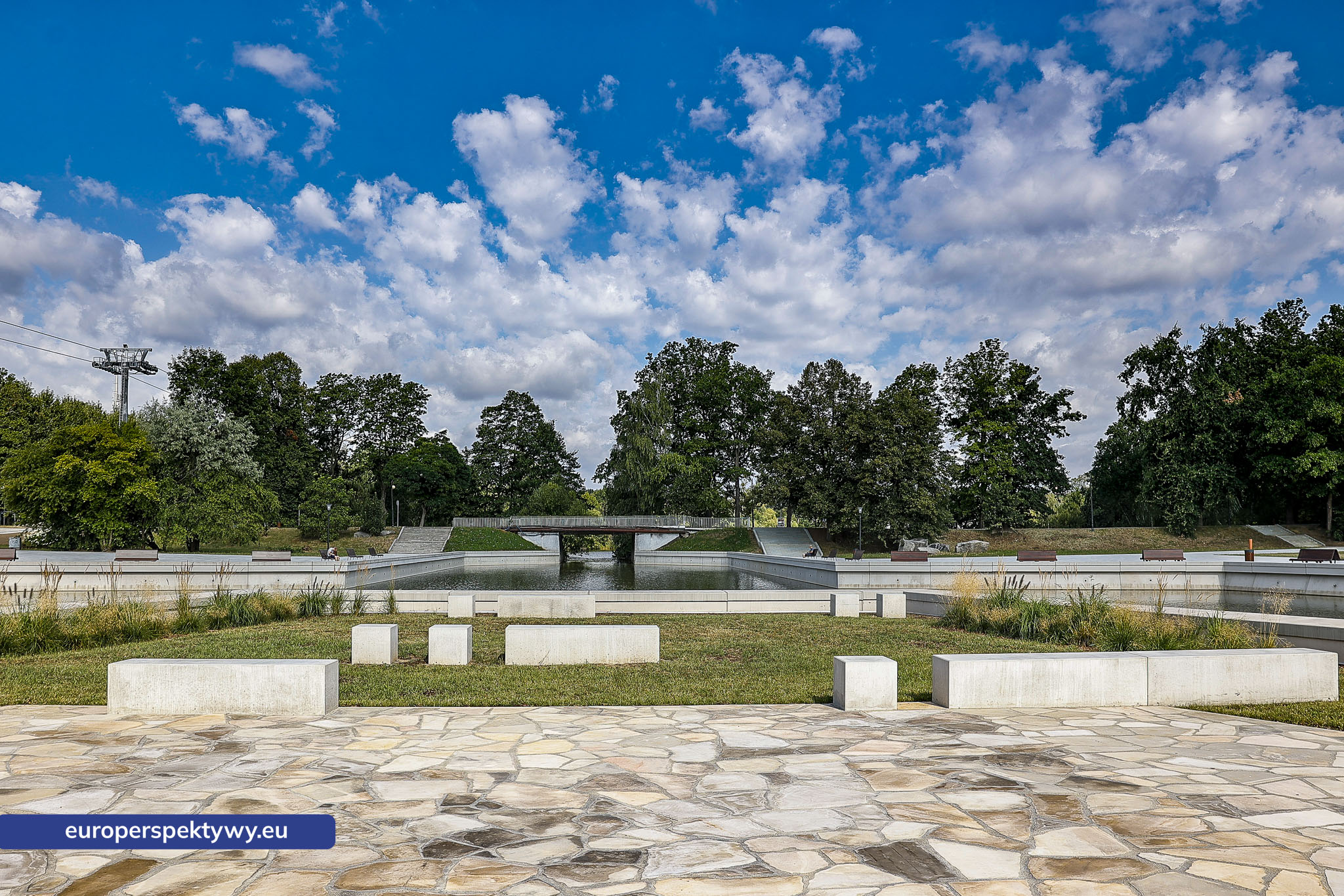 Europerspektywy TAURON Park Śląski otwiera odnowiony Kanał regatowy. Nowa przestrzeń dla mieszkańców