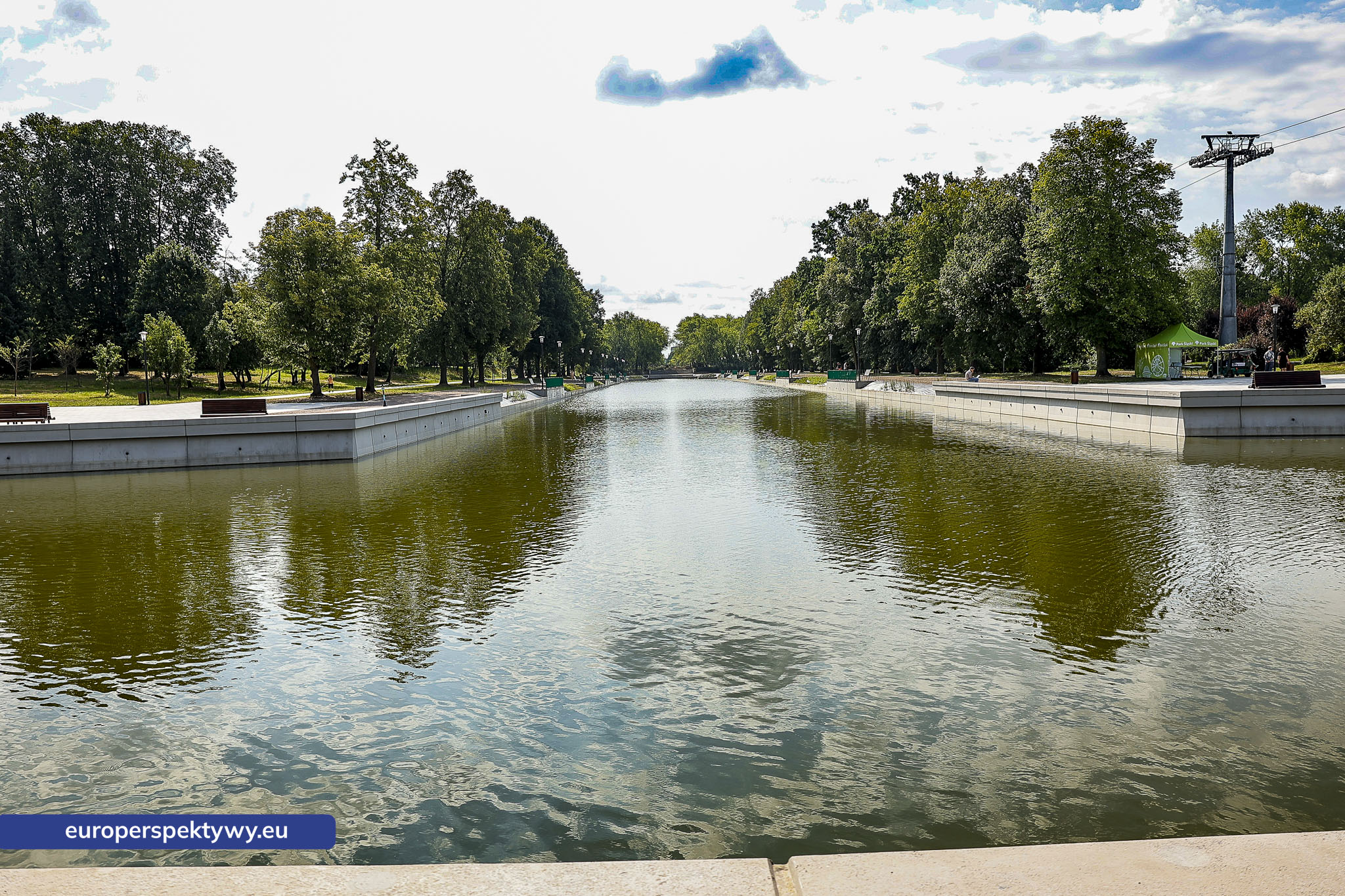 Europerspektywy TAURON Park Śląski otwiera odnowiony Kanał regatowy. Nowa przestrzeń dla mieszkańców