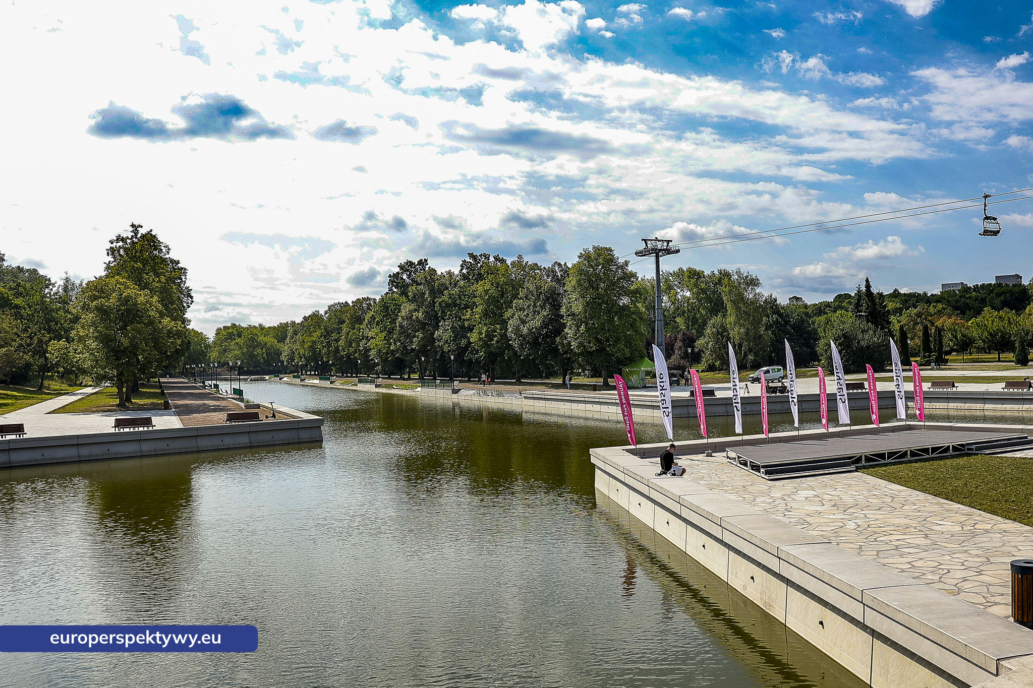 Europerspektywy TAURON Park Śląski otwiera odnowiony Kanał regatowy. Nowa przestrzeń dla mieszkańców