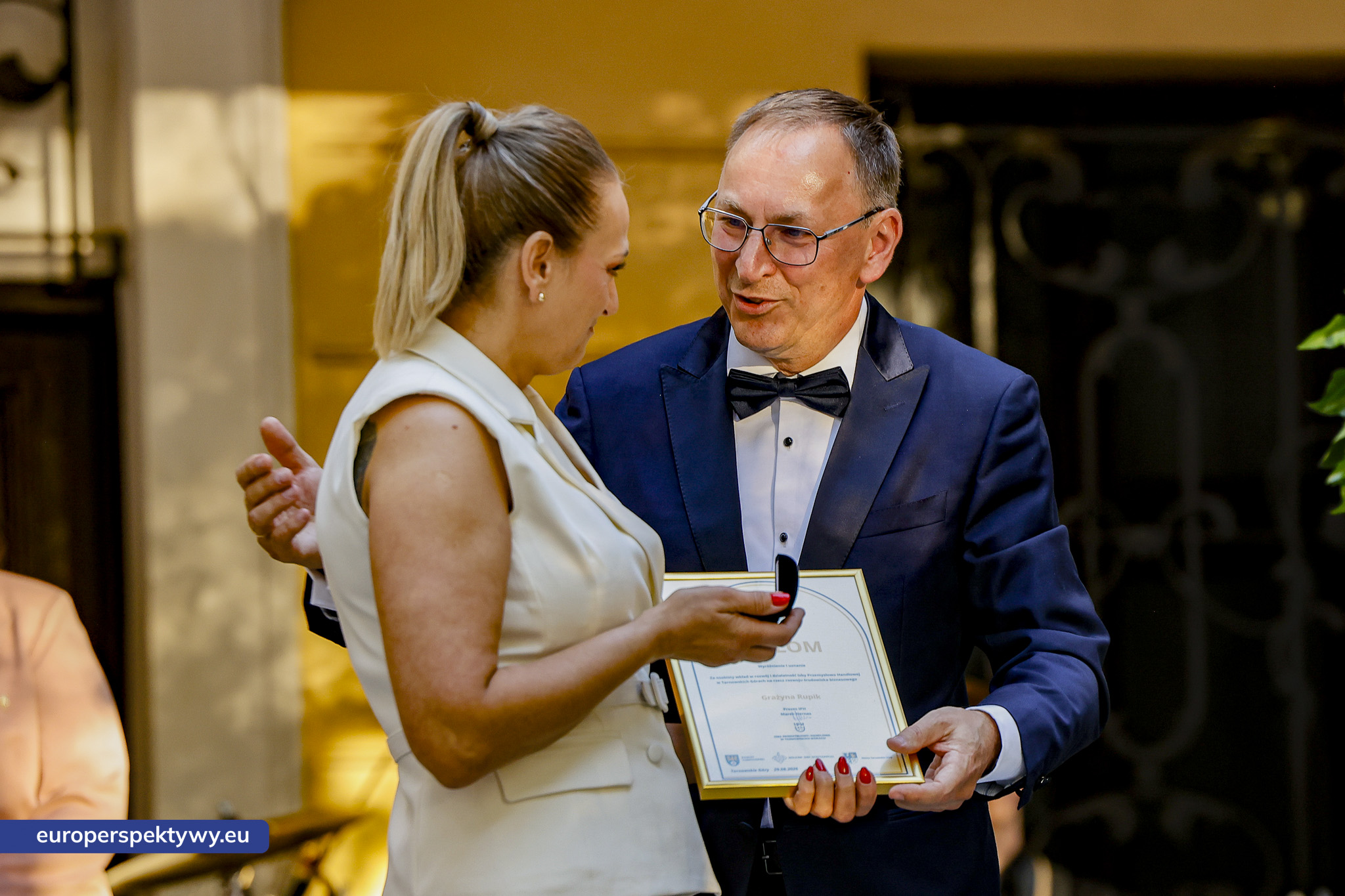 Europerspektywy Kruszec Biznesu 2026. Przedsiębiorcy nagrodzeni podczas gali IPH w Tarnowskich Górach