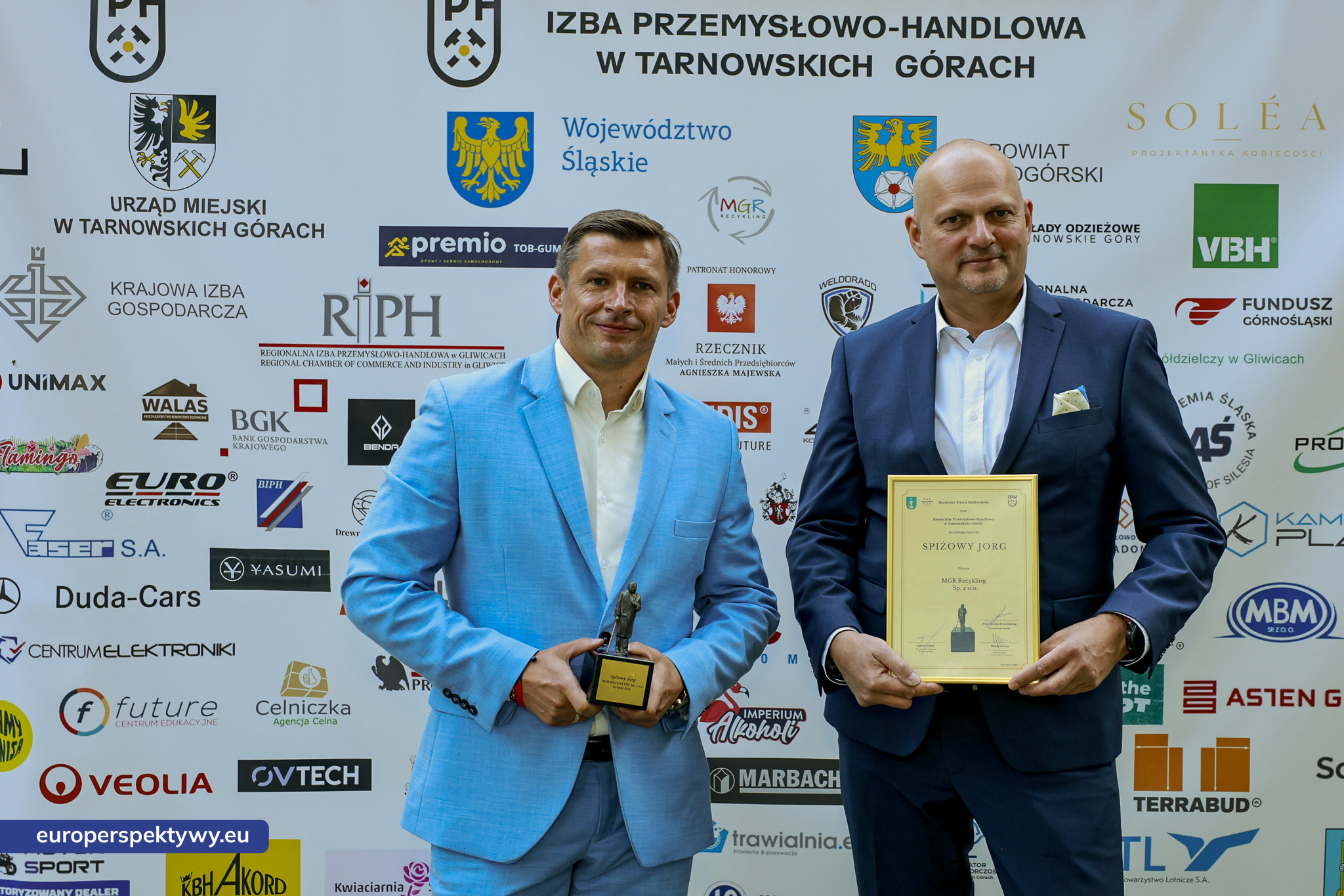 Europerspektywy Kruszec Biznesu 2026. Przedsiębiorcy nagrodzeni podczas gali IPH w Tarnowskich Górach
