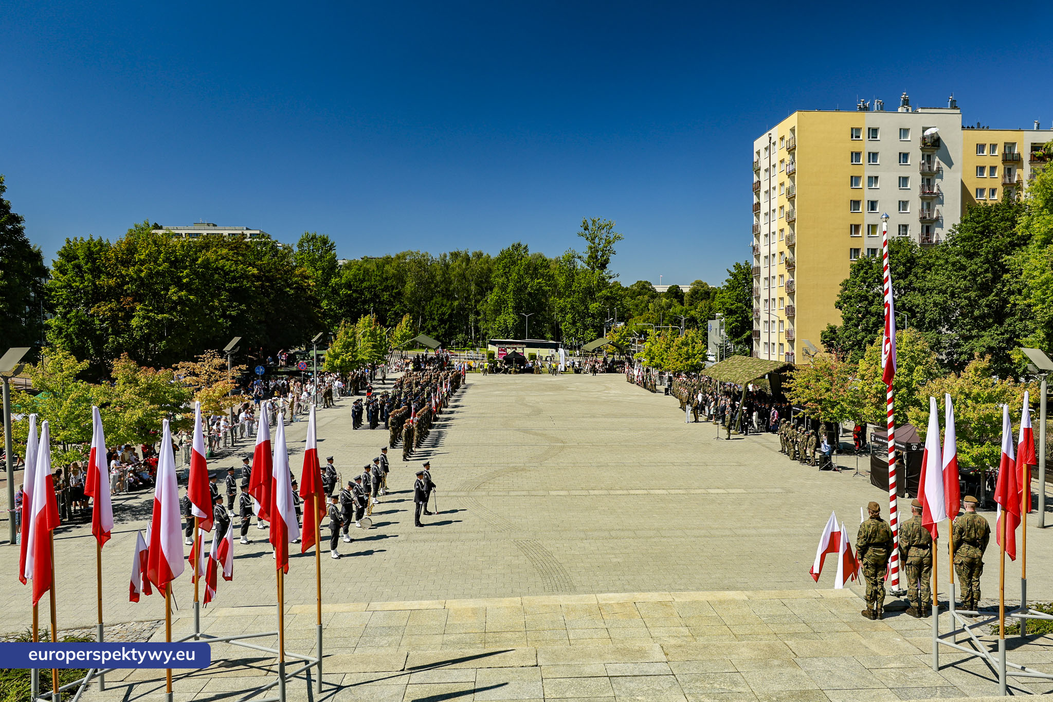 Świeto Wojska Polskiego 2026 Katowice Europerspektywy Święto Wojska Polskiego 2026 w Katowicach. Uroczysty apel i defilada