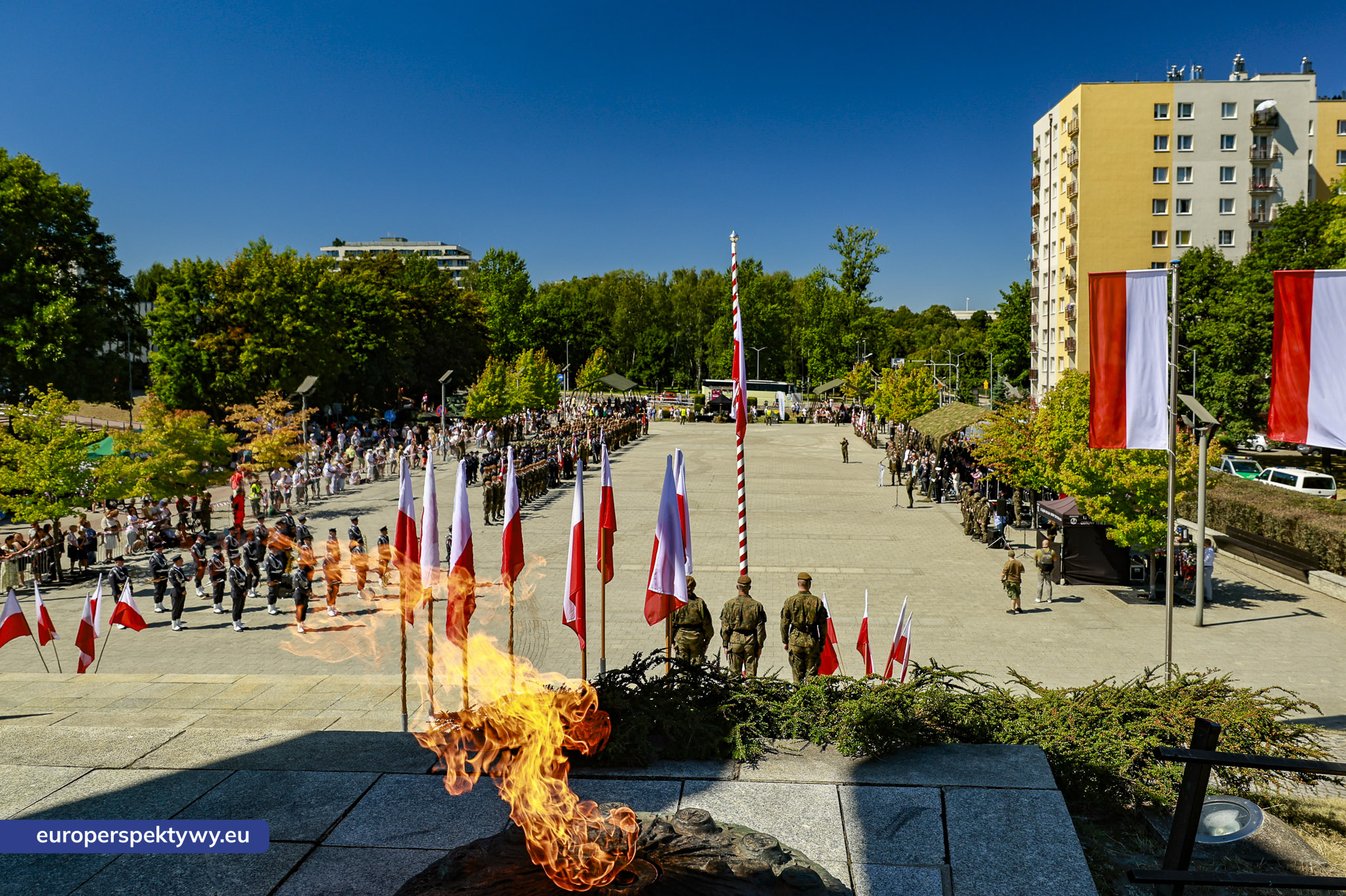 Świeto Wojska Polskiego 2026 Katowice Europerspektywy Święto Wojska Polskiego 2026 w Katowicach. Uroczysty apel i defilada