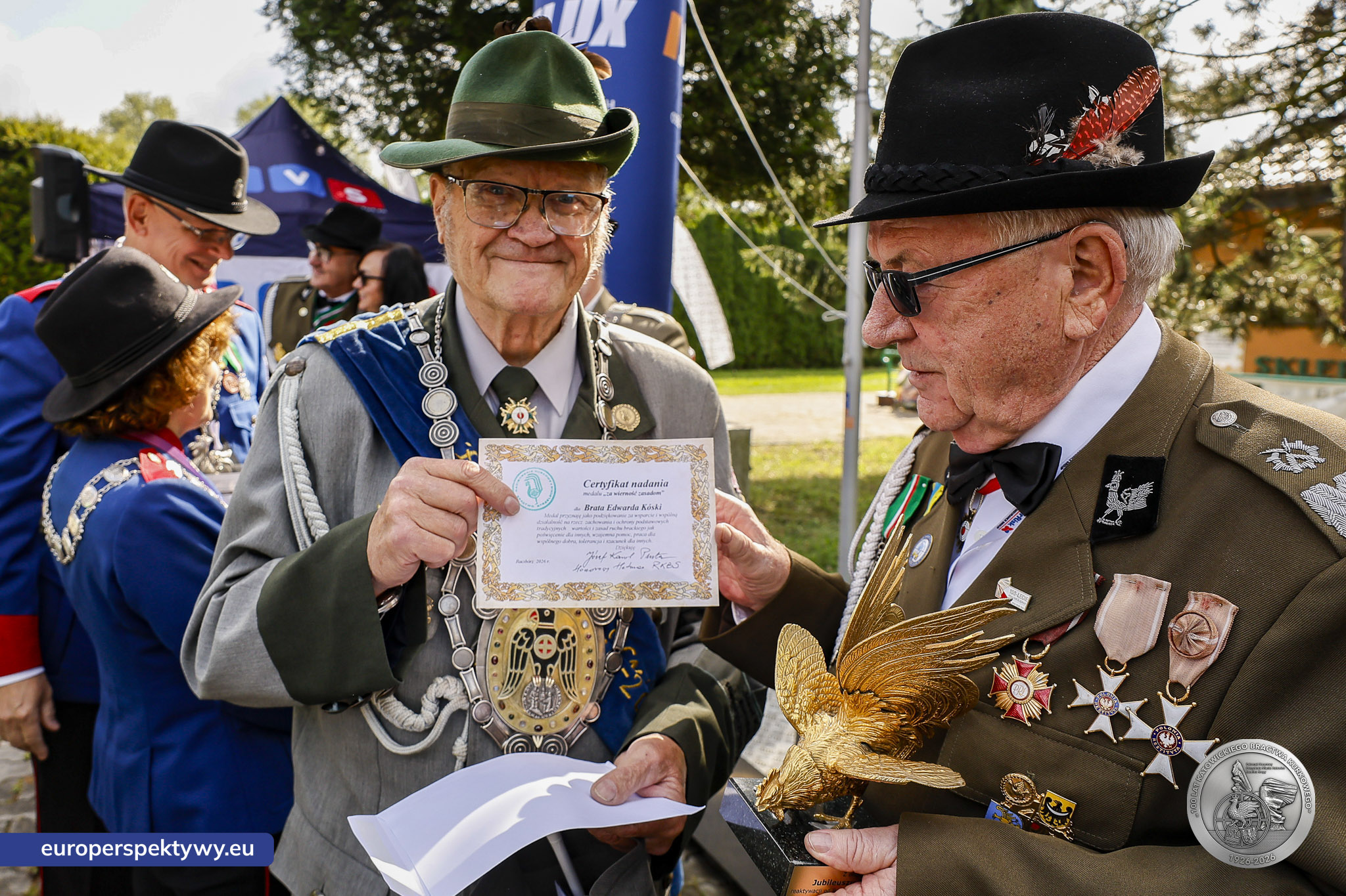 Europerspektywy 100-lecie Bractwa Kurkowego w Katowicach. Trzy dni historii, tradycji i jubileuszowych uroczystości