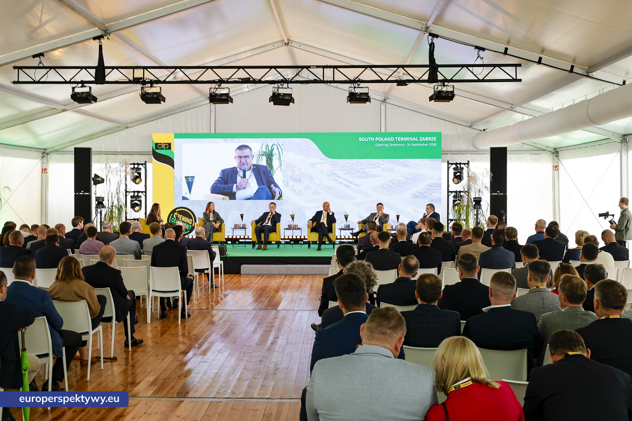 Europerspektywy South Poland Terminal Zabrze oficjalnie otwarty. Clip Group wzmacnia logistyczny potencjał Śląska