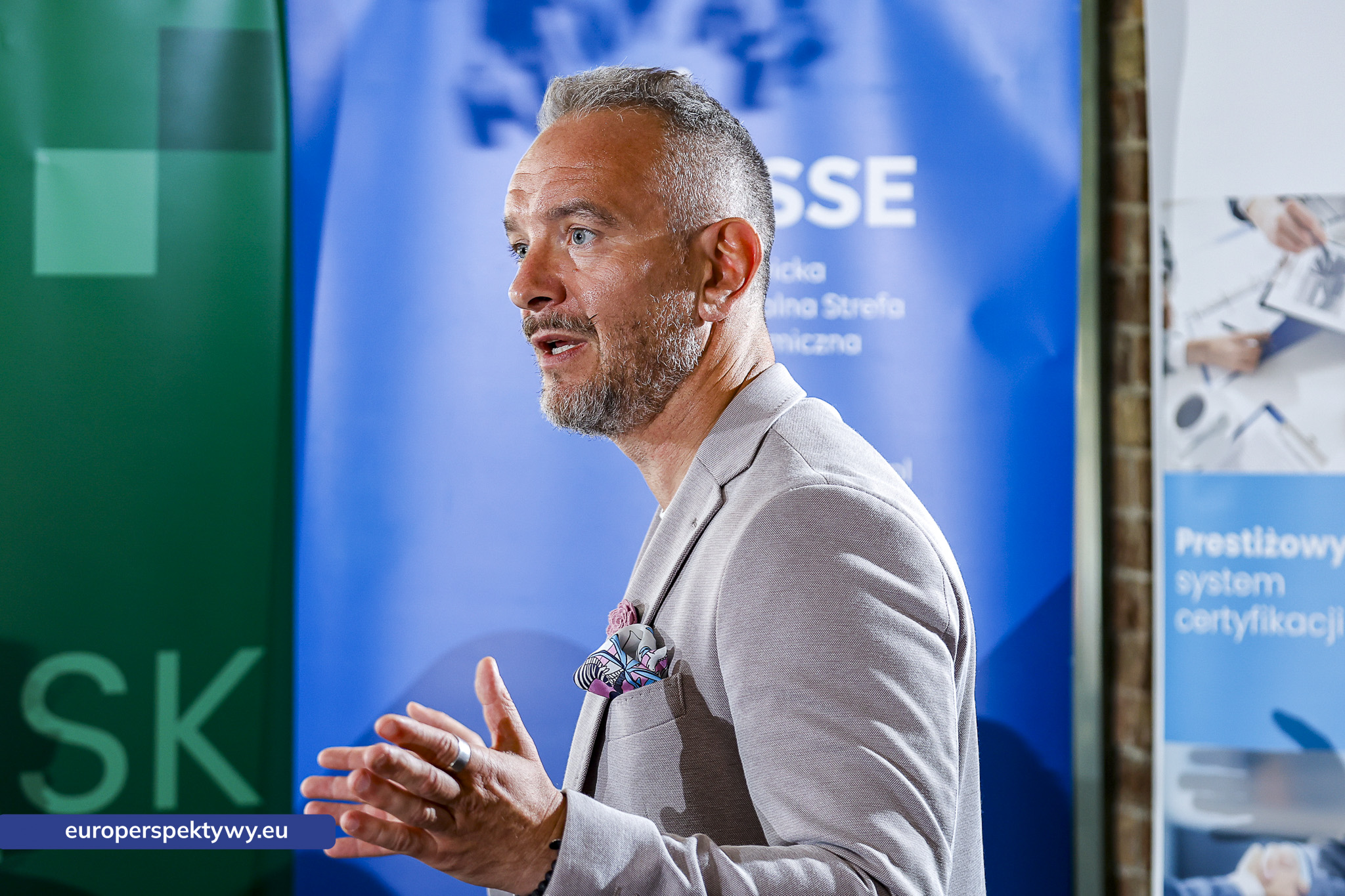 II Śniadanie biznesowe Tychy Europa House Patryk Szczygieł KSSE FRES