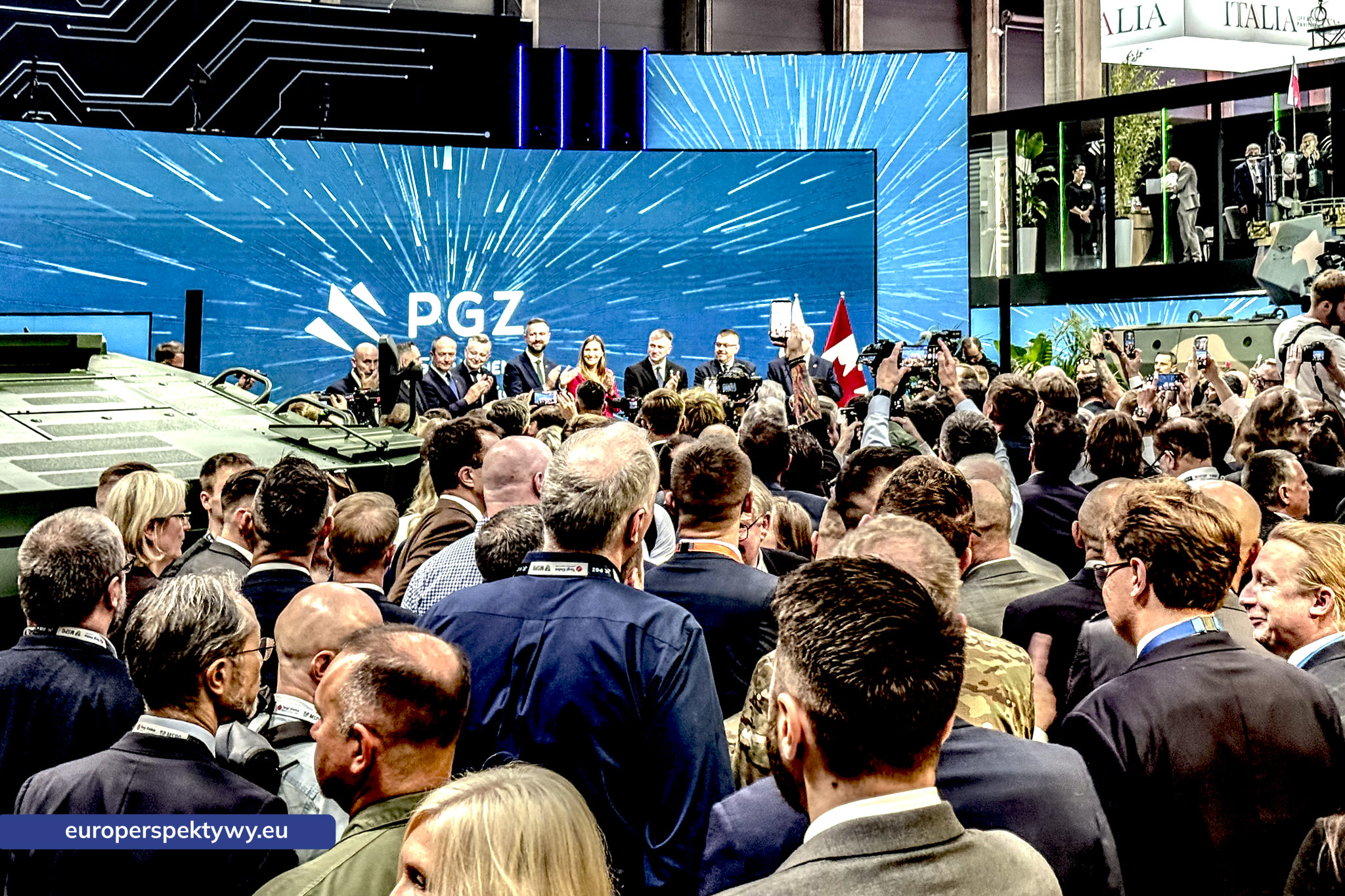 Prezentacja Polskiej Grupy Zbrojeniowej podczas MSPO 2026