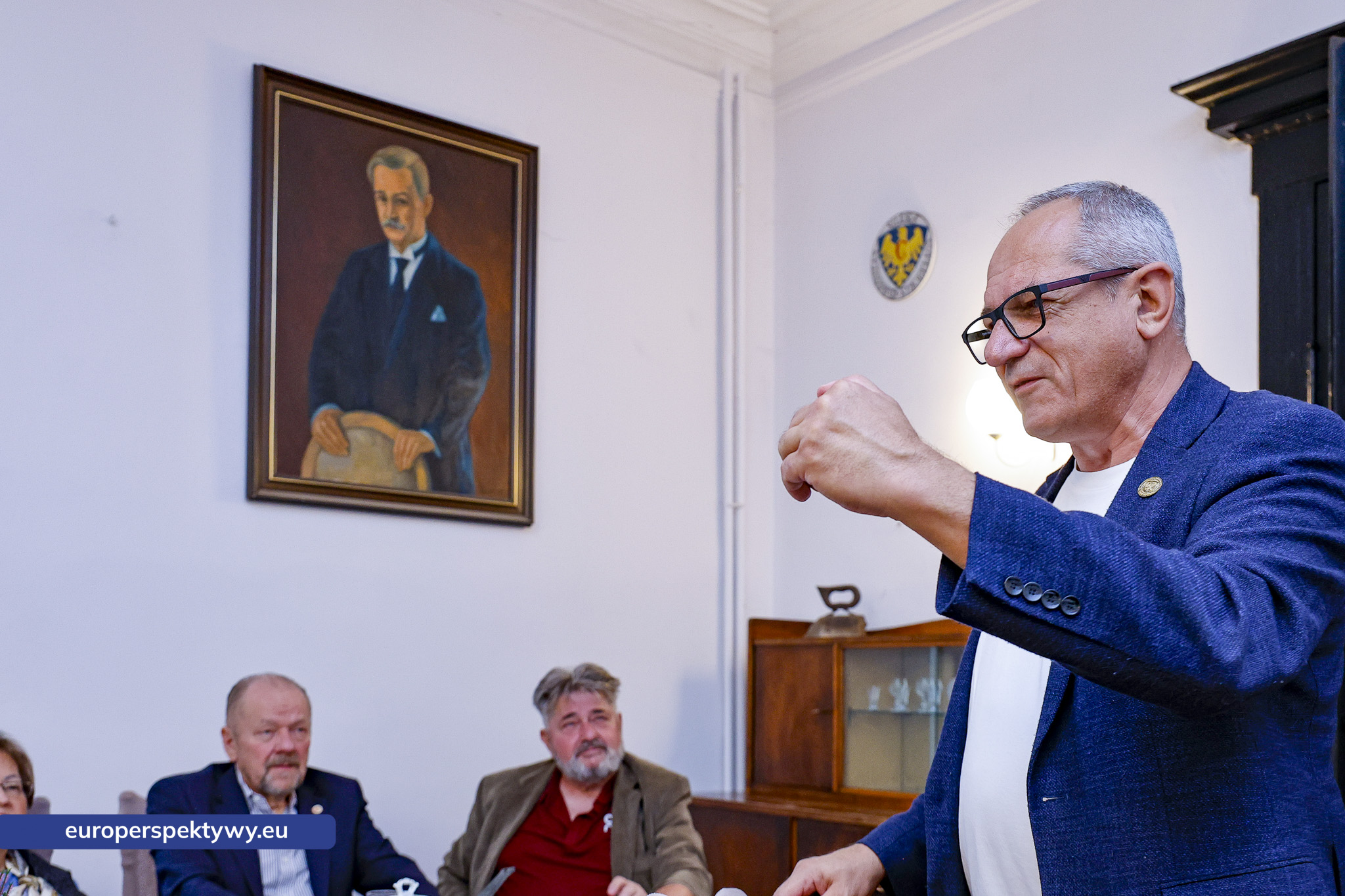 Europerspektywy Grochówka, rozmowy i historia. PSL oraz Związek Górnośląski spotkały się w Domu Śląskim