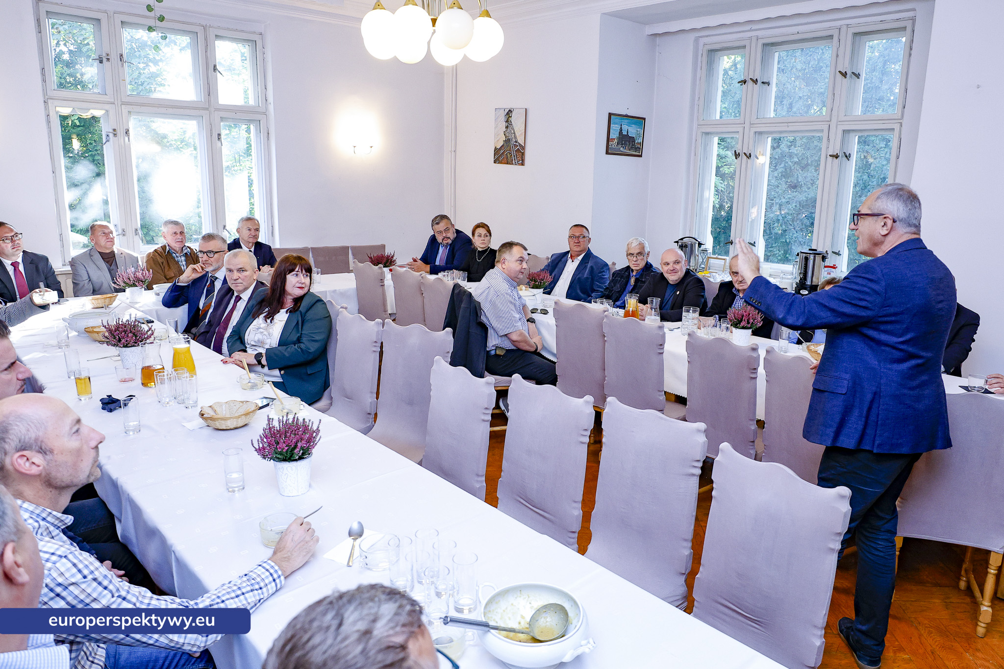 Europerspektywy Grochówka, rozmowy i historia. PSL oraz Związek Górnośląski spotkały się w Domu Śląskim