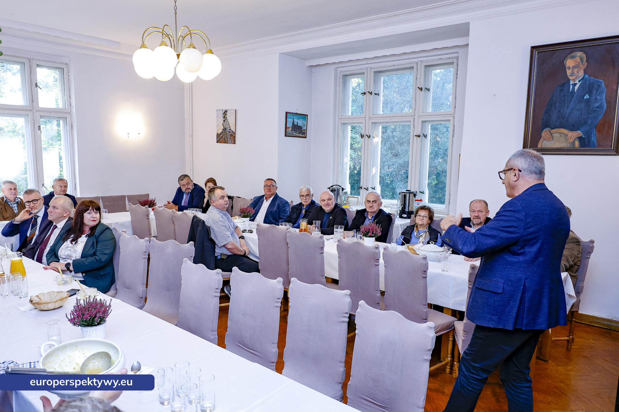 Europerspektywy Grochówka, rozmowy i historia. PSL oraz Związek Górnośląski spotkały się w Domu Śląskim