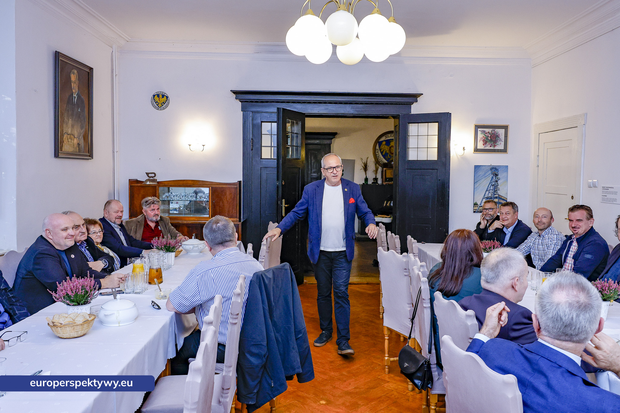 Europerspektywy Grochówka, rozmowy i historia. PSL oraz Związek Górnośląski spotkały się w Domu Śląskim