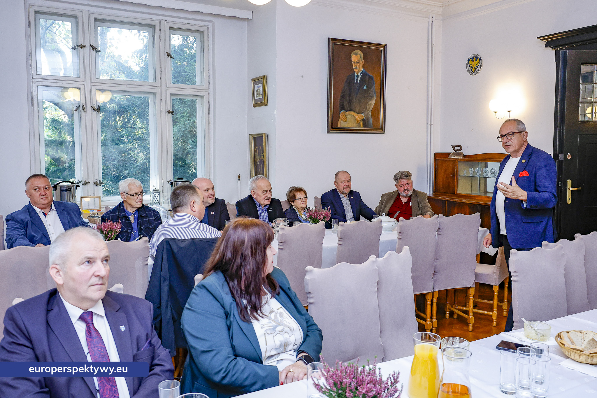 Europerspektywy Grochówka, rozmowy i historia. PSL oraz Związek Górnośląski spotkały się w Domu Śląskim