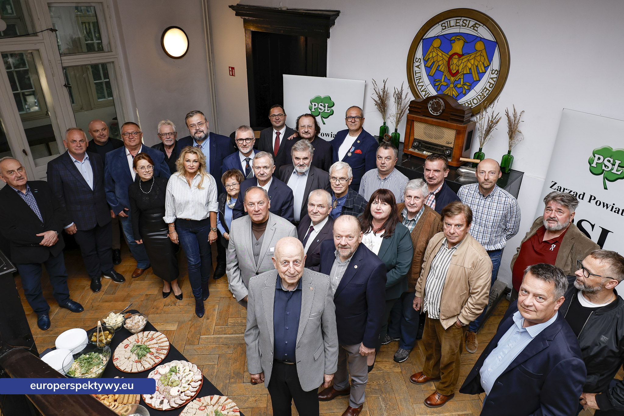 Europerspektywy Grochówka, rozmowy i historia. PSL oraz Związek Górnośląski spotkały się w Domu Śląskim