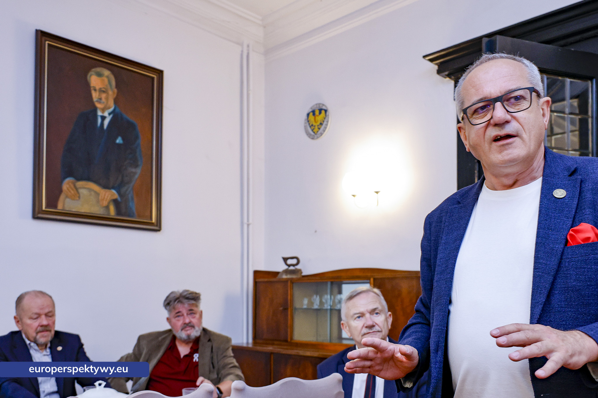 Europerspektywy Grochówka, rozmowy i historia. PSL oraz Związek Górnośląski spotkały się w Domu Śląskim