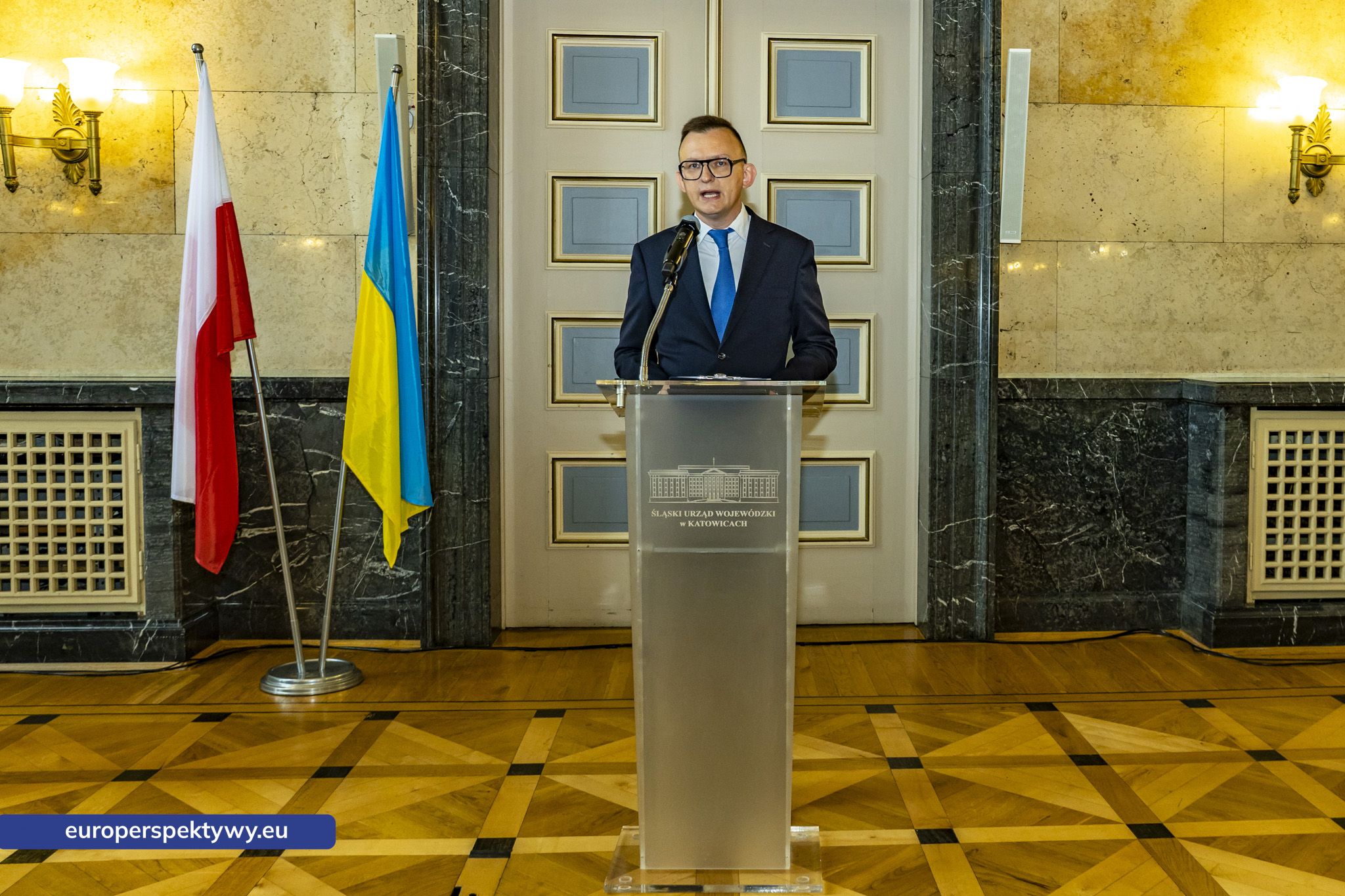Uroczyste Otwarcie Konsulatu Honorowego Ukrainy - Konsul Honorowy Luiz Hanania-165 Europerspektywy Konsulat Honorowy Ukrainy w Katowicach oficjalnie otwarty. Luiz Hanania objął funkcję konsula