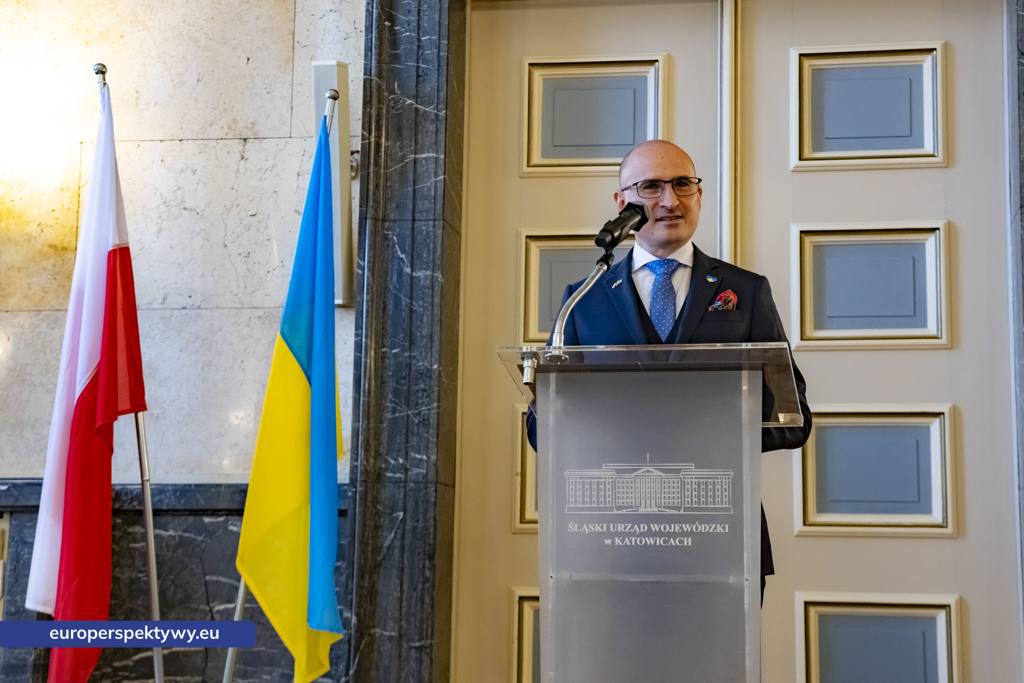 Uroczyste Otwarcie Konsulatu Honorowego Ukrainy - Konsul Honorowy Luiz Hanania-209 Europerspektywy Konsulat Honorowy Ukrainy w Katowicach oficjalnie otwarty. Luiz Hanania objął funkcję konsula