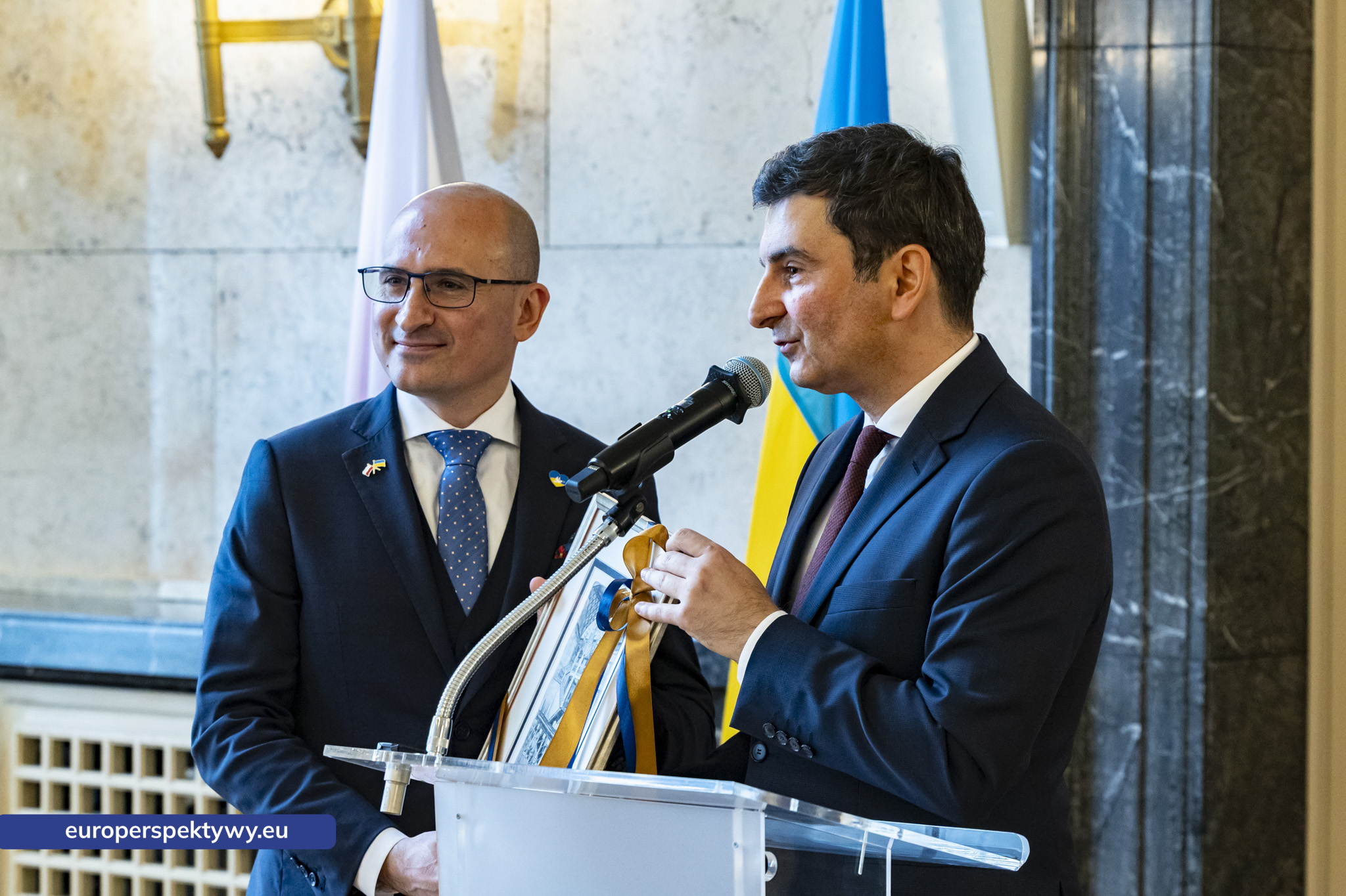 Uroczyste Otwarcie Konsulatu Honorowego Ukrainy - Konsul Honorowy Luiz Hanania-250 Europerspektywy Konsulat Honorowy Ukrainy w Katowicach oficjalnie otwarty. Luiz Hanania objął funkcję konsula