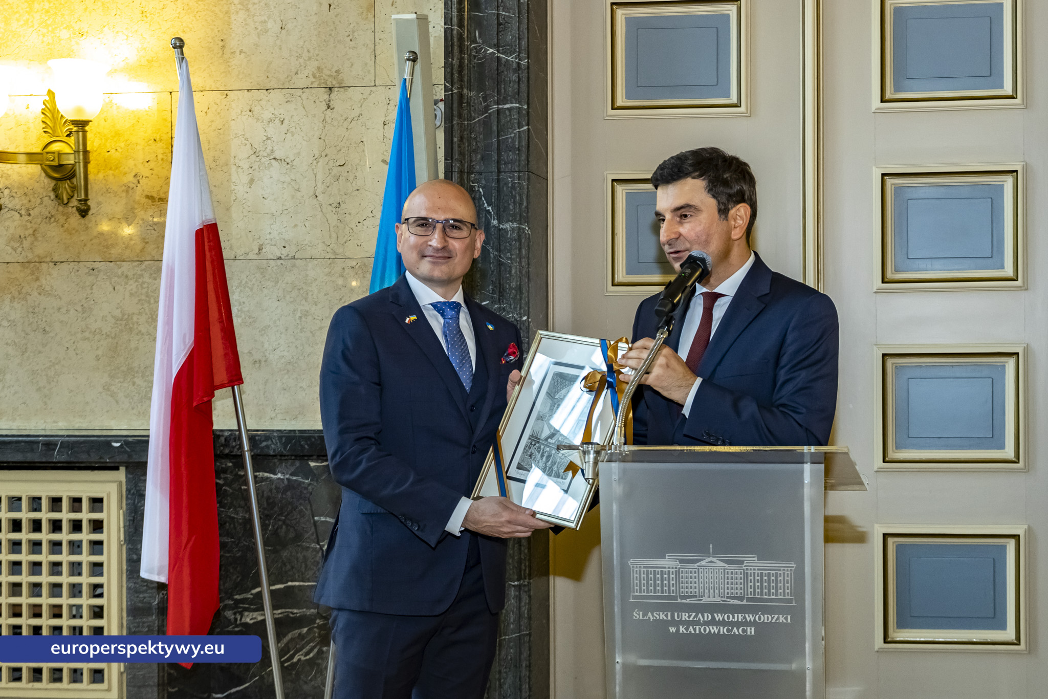 Uroczyste Otwarcie Konsulatu Honorowego Ukrainy - Konsul Honorowy Luiz Hanania-252 Europerspektywy Konsulat Honorowy Ukrainy w Katowicach oficjalnie otwarty. Luiz Hanania objął funkcję konsula