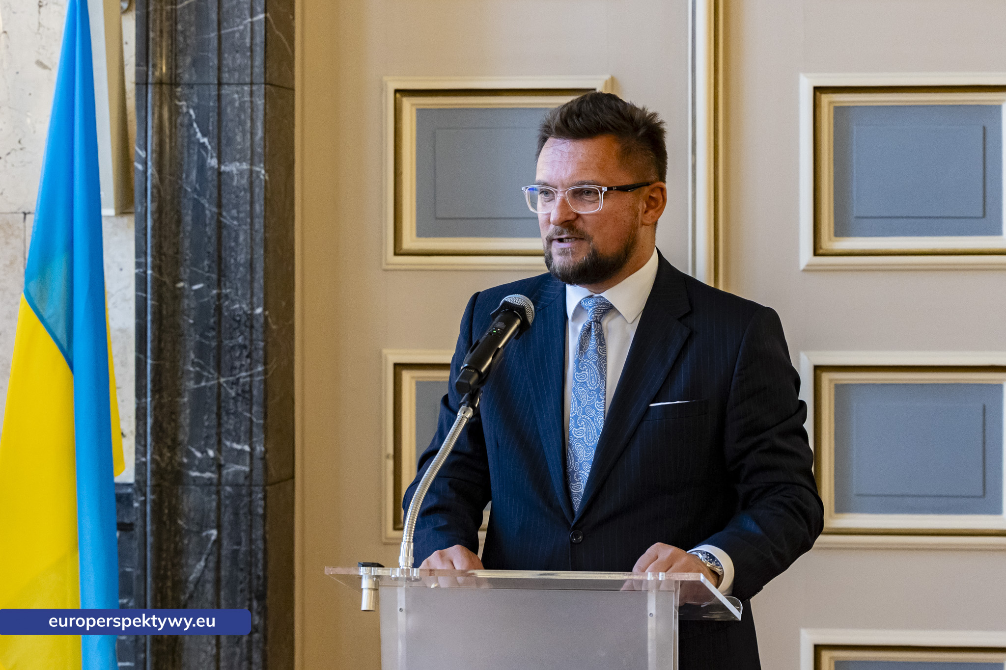 Uroczyste Otwarcie Konsulatu Honorowego Ukrainy - Konsul Honorowy Luiz Hanania-267 Europerspektywy Konsulat Honorowy Ukrainy w Katowicach oficjalnie otwarty. Luiz Hanania objął funkcję konsula