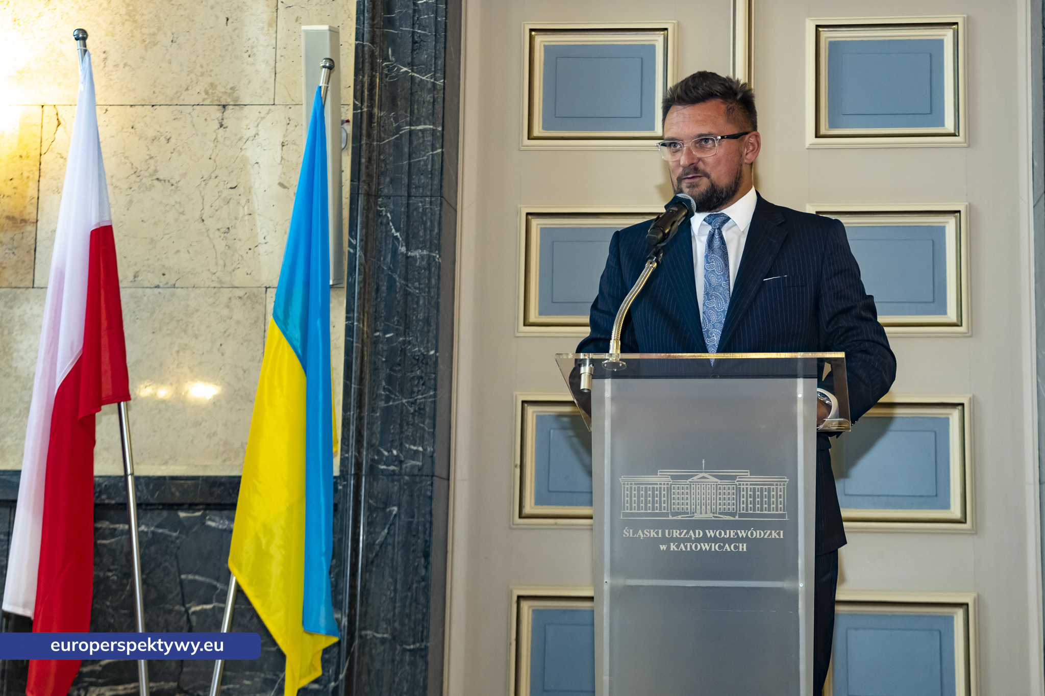 Uroczyste Otwarcie Konsulatu Honorowego Ukrainy - Konsul Honorowy Luiz Hanania-280 Europerspektywy Konsulat Honorowy Ukrainy w Katowicach oficjalnie otwarty. Luiz Hanania objął funkcję konsula