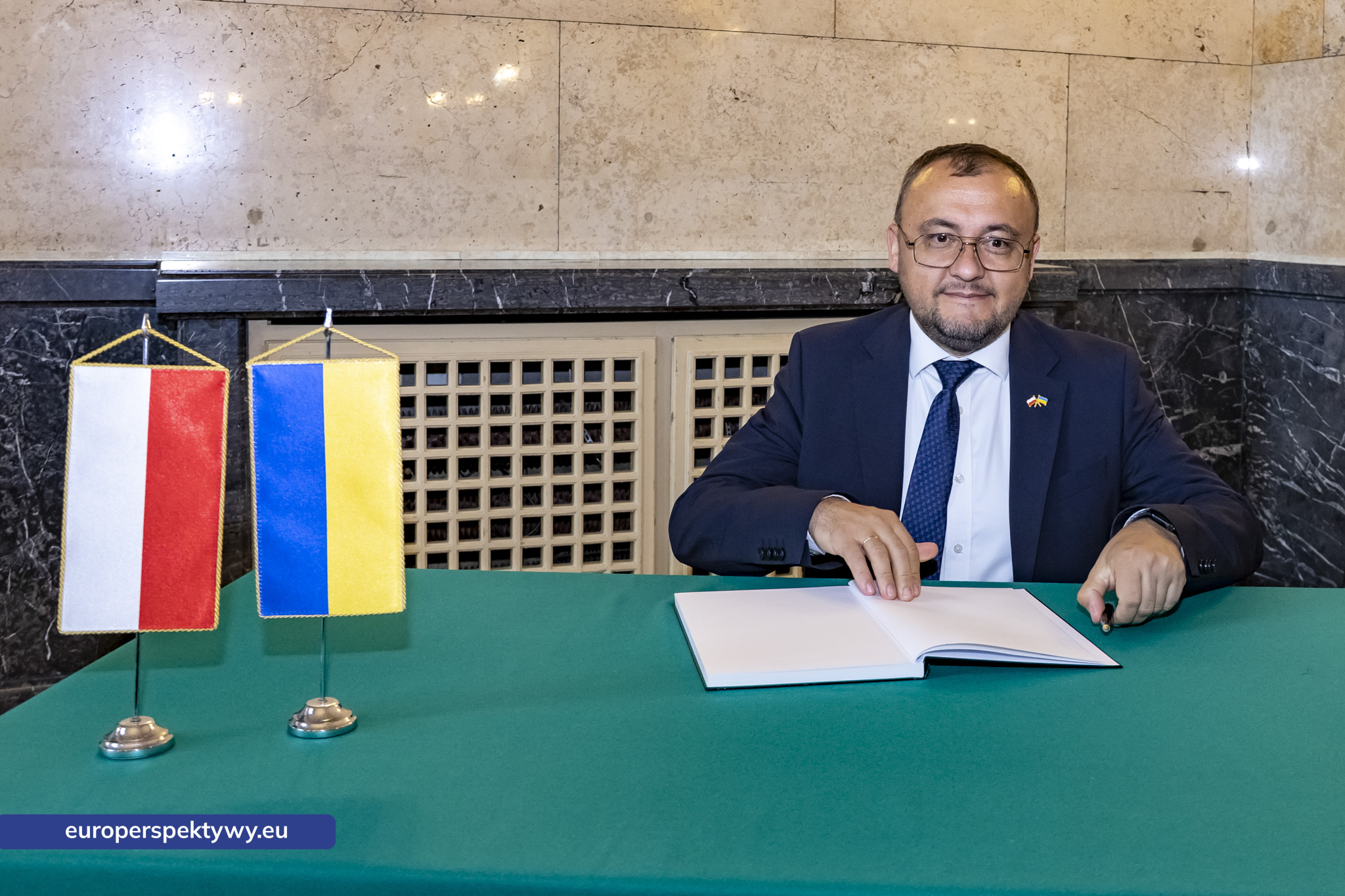 Europerspektywy Konsulat Honorowy Ukrainy w Katowicach oficjalnie otwarty. Luiz Hanania objął funkcję konsula
