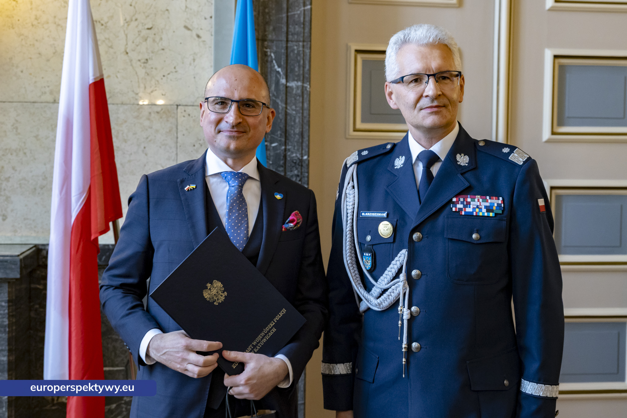 Uroczyste Otwarcie Konsulatu Honorowego Ukrainy - Konsul Honorowy Luiz Hanania-356 Europerspektywy Konsulat Honorowy Ukrainy w Katowicach oficjalnie otwarty. Luiz Hanania objął funkcję konsula