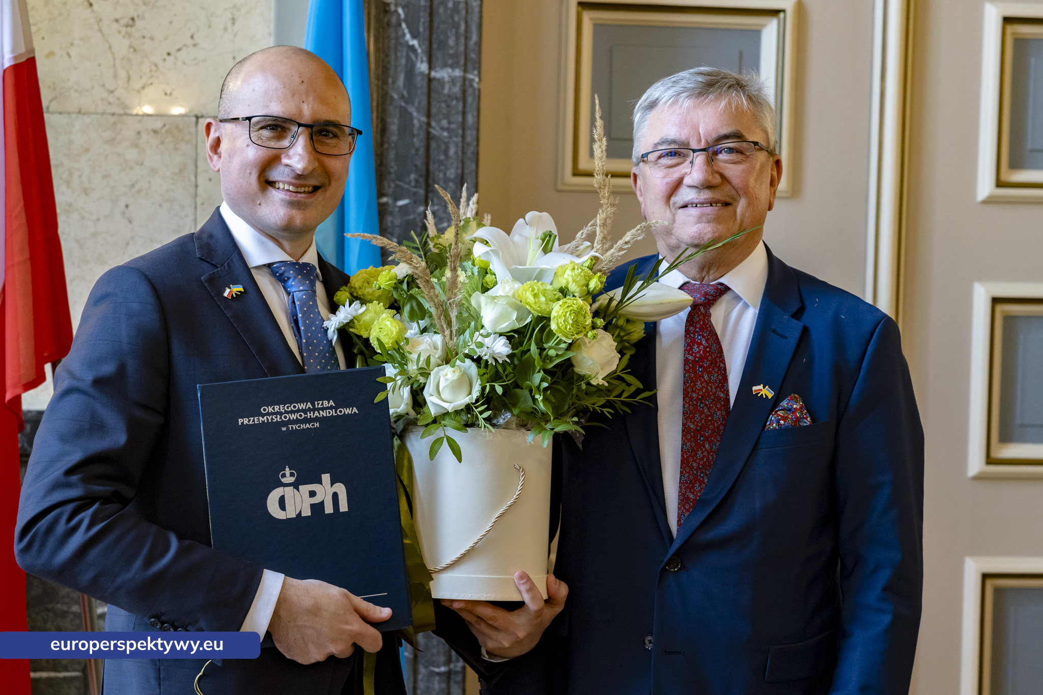 Uroczyste Otwarcie Konsulatu Honorowego Ukrainy - Konsul Honorowy Luiz Hanania-366 Europerspektywy Konsulat Honorowy Ukrainy w Katowicach oficjalnie otwarty. Luiz Hanania objął funkcję konsula