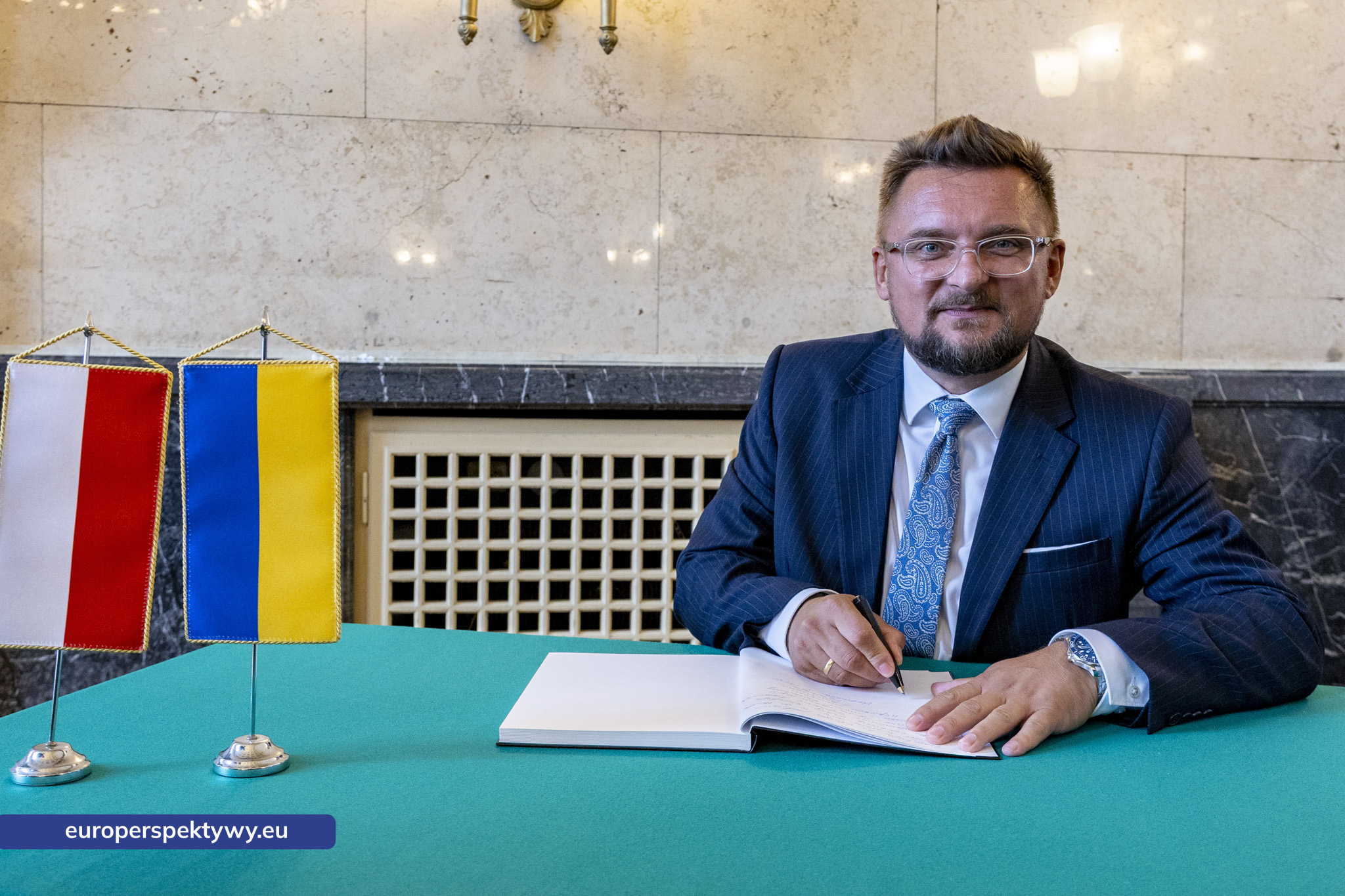 Uroczyste Otwarcie Konsulatu Honorowego Ukrainy - Konsul Honorowy Luiz Hanania-406 Europerspektywy Konsulat Honorowy Ukrainy w Katowicach oficjalnie otwarty. Luiz Hanania objął funkcję konsula