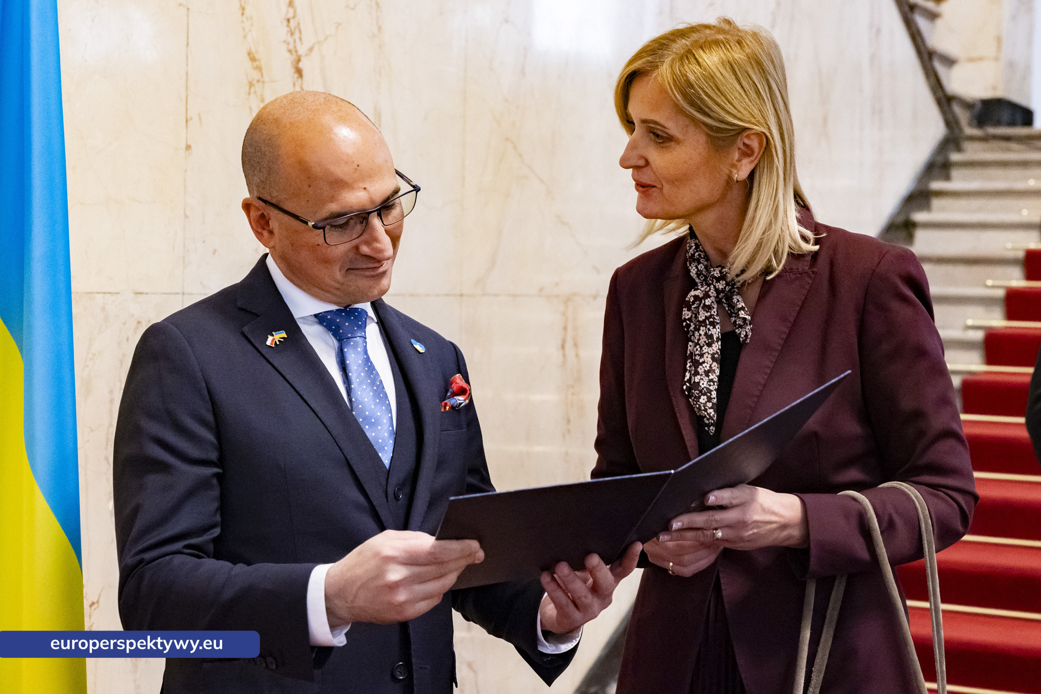 Uroczyste Otwarcie Konsulatu Honorowego Ukrainy - Konsul Honorowy Luiz Hanania-55 Europerspektywy Konsulat Honorowy Ukrainy w Katowicach oficjalnie otwarty. Luiz Hanania objął funkcję konsula