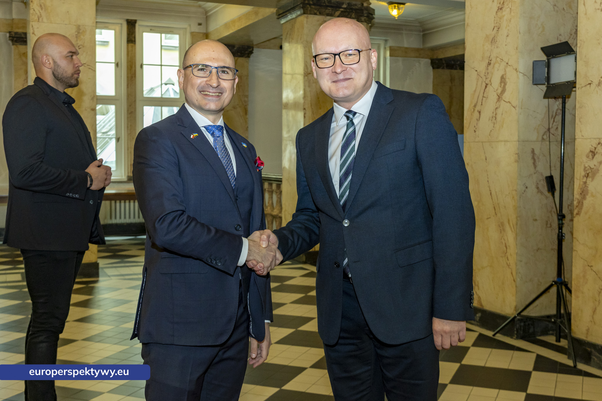 Uroczyste Otwarcie Konsulatu Honorowego Ukrainy - Konsul Honorowy Luiz Hanania-7 Europerspektywy Konsulat Honorowy Ukrainy w Katowicach oficjalnie otwarty. Luiz Hanania objął funkcję konsula