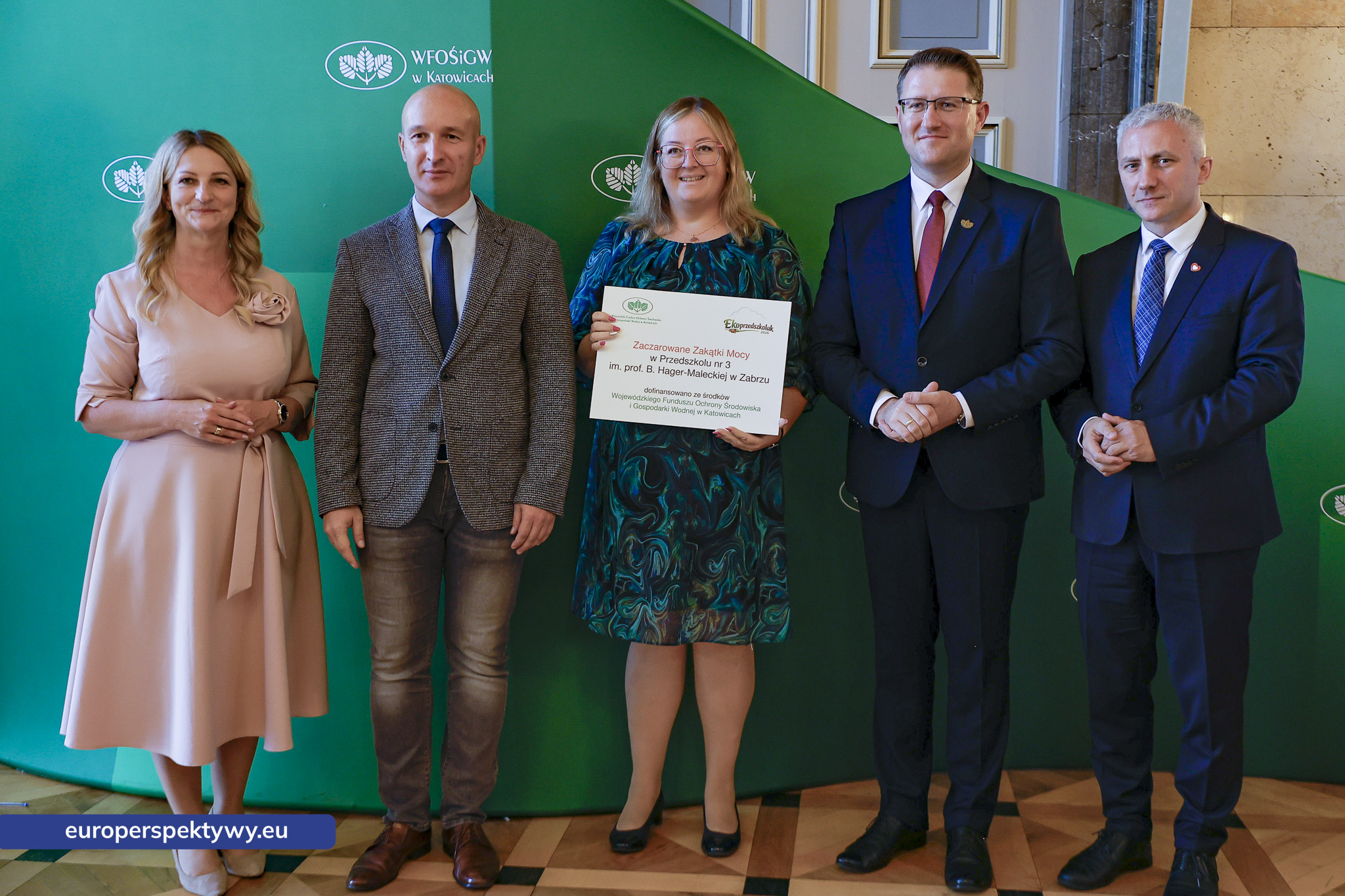 WFOŚiGW Eko Przedszkolak-138 Europerspektywy WFOŚiGW w Katowicach rozstrzygnął konkurs Ekoprzedszkolak 2026