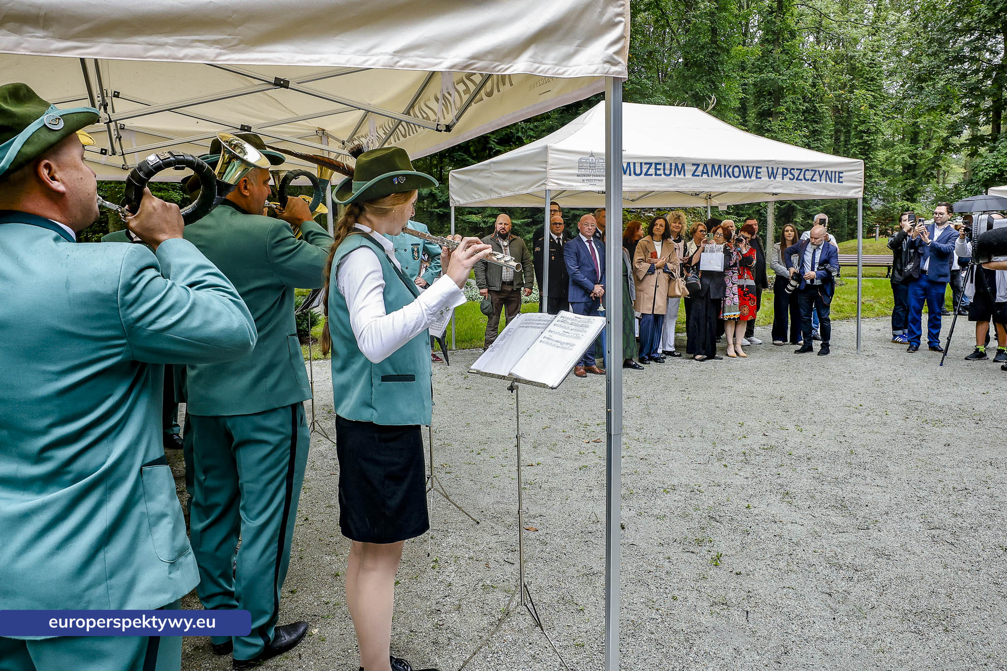 Zameczek Myśliwski Promnice po modernizacji - konferencja prasowa