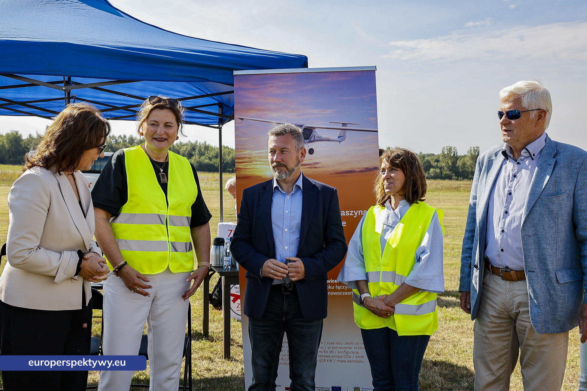 Europerspektywy ZDZ Katowice prezentuje pierwszy w Polsce seryjnie produkowany samolot elektryczny