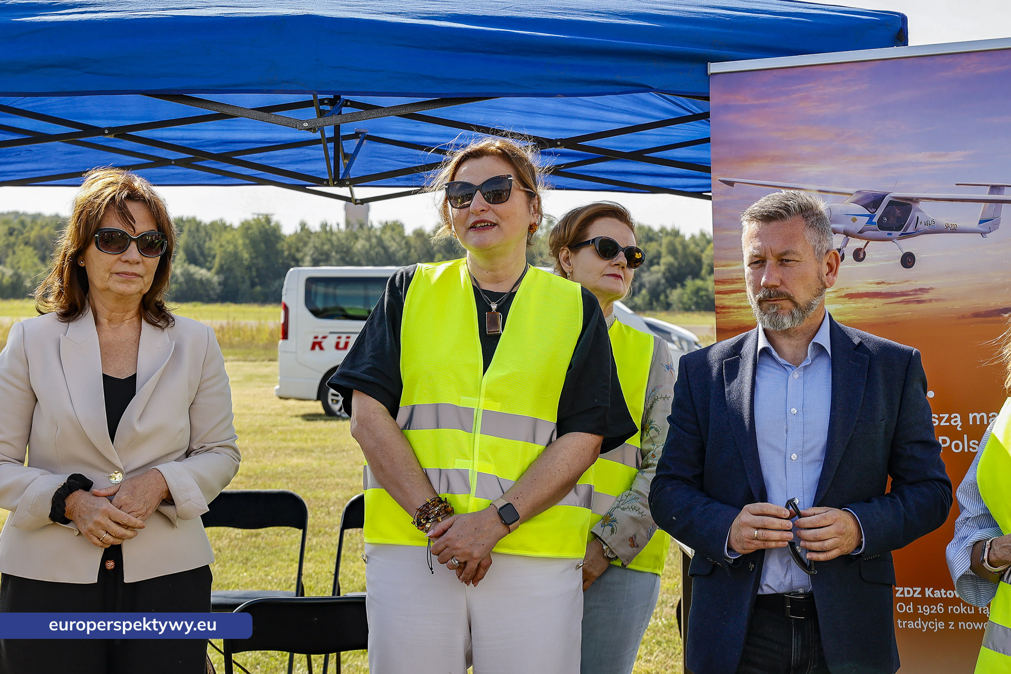 Europerspektywy ZDZ Katowice prezentuje pierwszy w Polsce seryjnie produkowany samolot elektryczny
