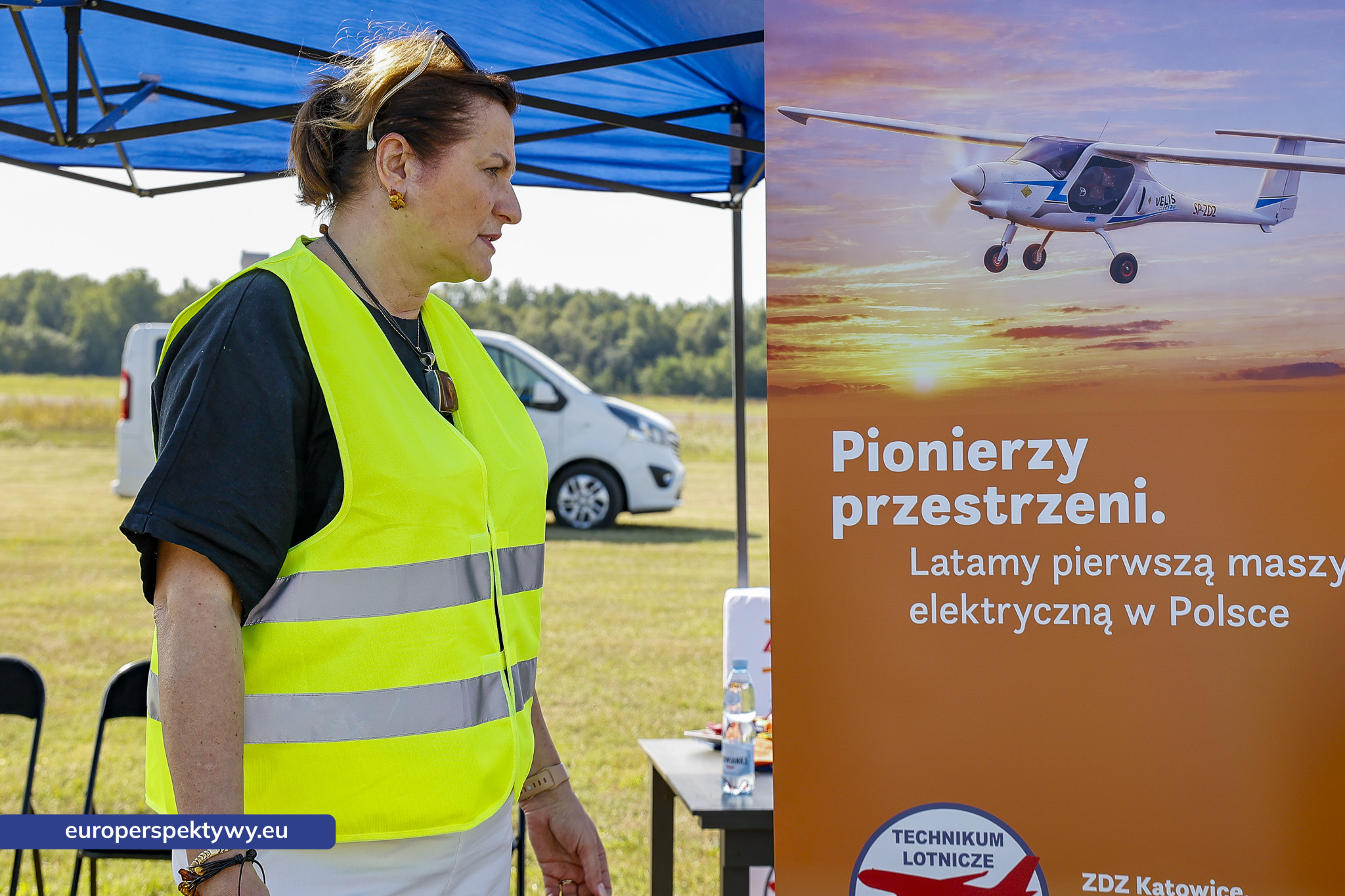 Europerspektywy ZDZ Katowice prezentuje pierwszy w Polsce seryjnie produkowany samolot elektryczny
