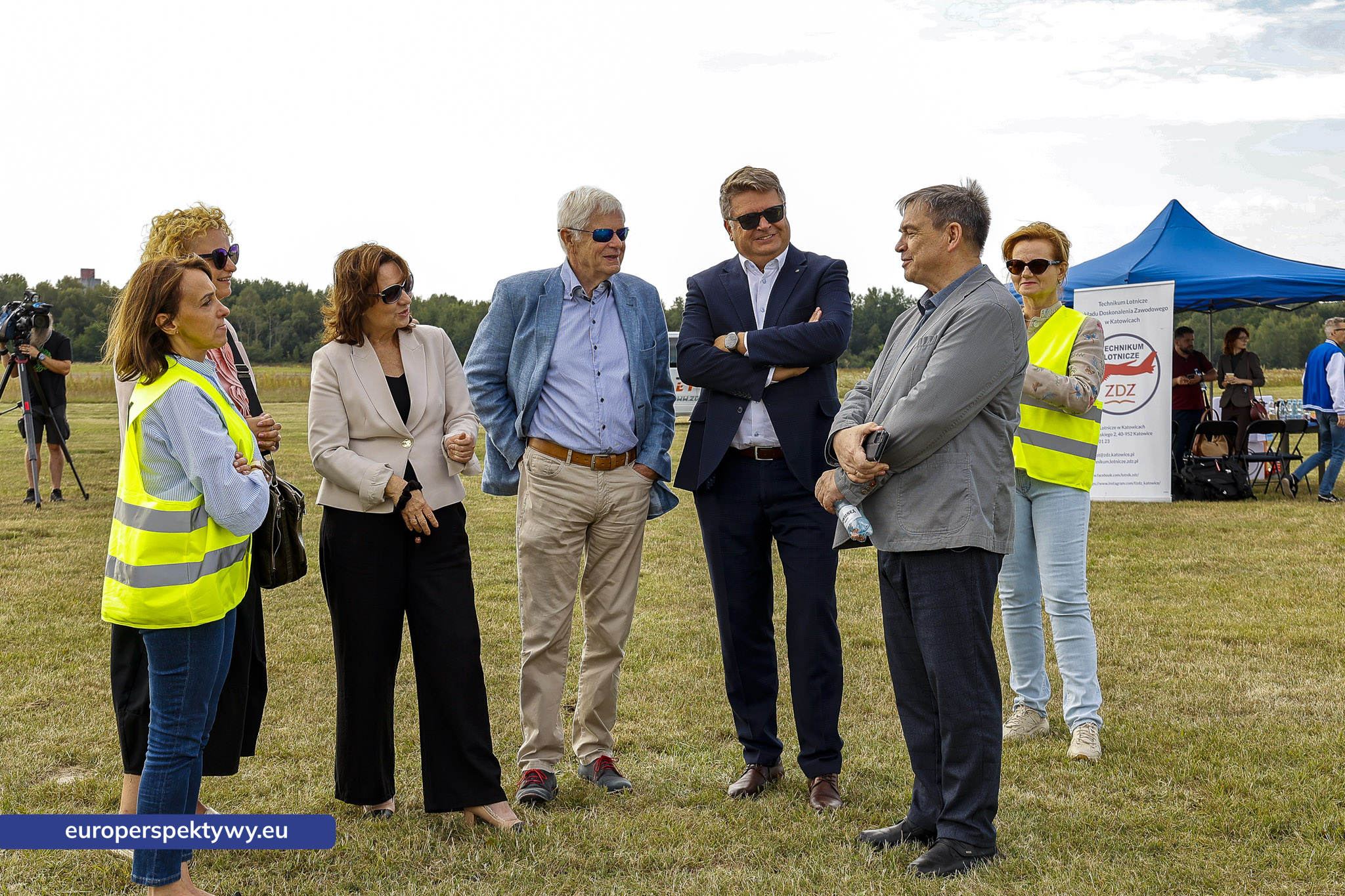 ZDZ Katowice oficjalna prezentacja w locie pierwszego i dotąd jedynego w Polsce seryjnie produkowanego samolotu elektrycznego Pipistrel Velis Electro