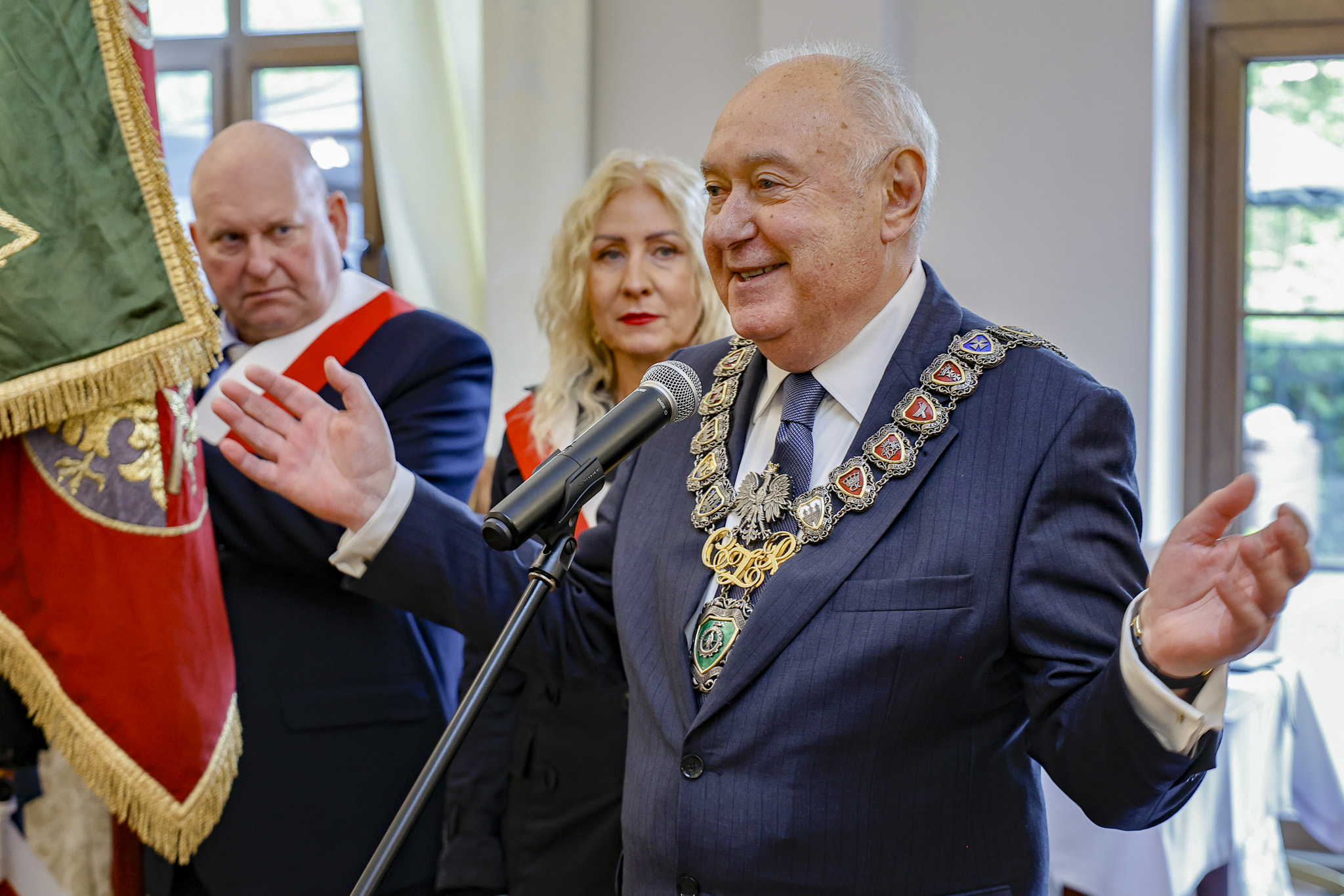 Prezes Związku Rzemiosła Polskiego, prof. Jan Klimek
