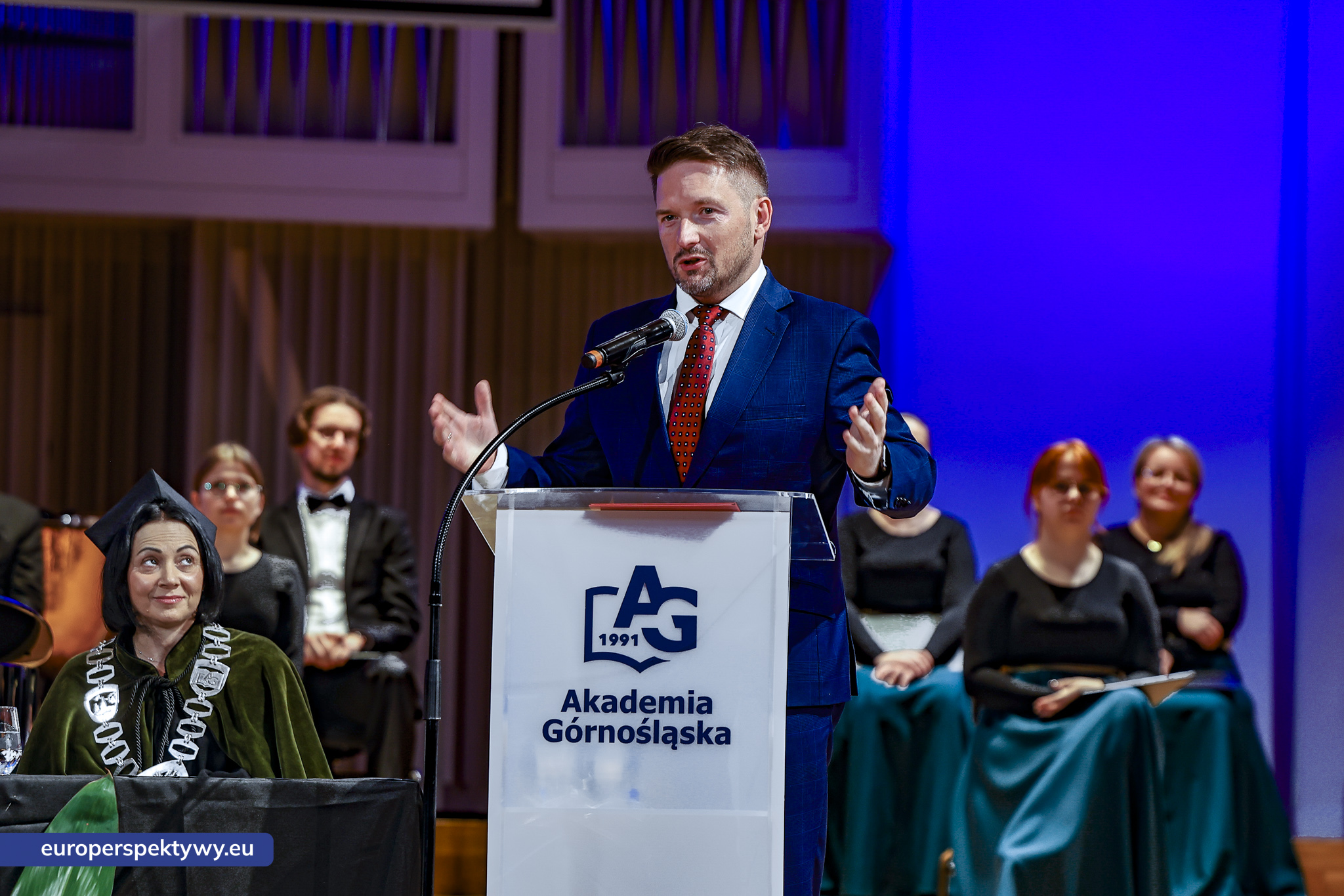 Akademia Górnośląska Inauguracja Roku Akademickiego 2026-101 Europerspektywy Akademia Górnośląska rozpoczęła nowy rok akademicki
