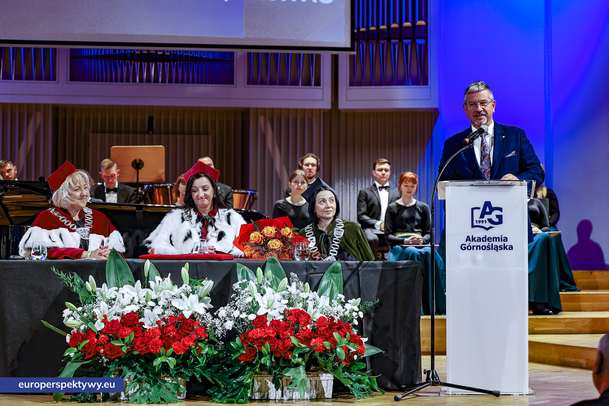 Akademia Górnośląska Inauguracja Roku Akademickiego 2026-112 Europerspektywy Akademia Górnośląska rozpoczęła nowy rok akademicki