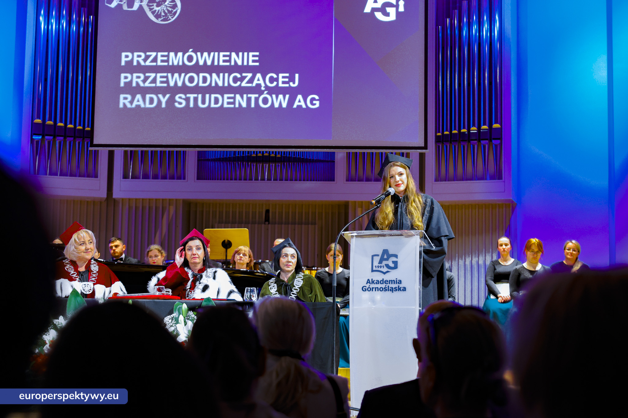 Akademia Górnośląska Inauguracja Roku Akademickiego 2026-162 Europerspektywy Akademia Górnośląska rozpoczęła nowy rok akademicki