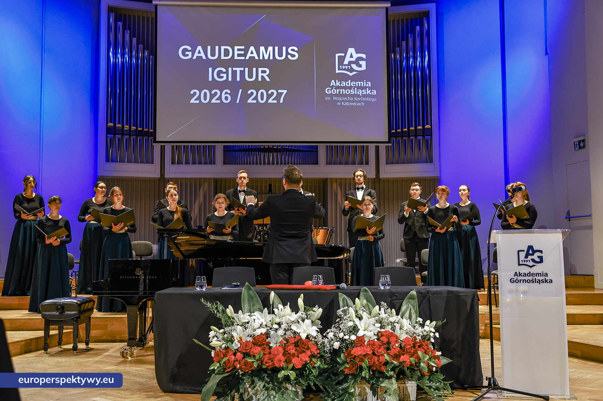 Akademia Górnośląska Inauguracja Roku Akademickiego 2026-17 Europerspektywy Akademia Górnośląska rozpoczęła nowy rok akademicki