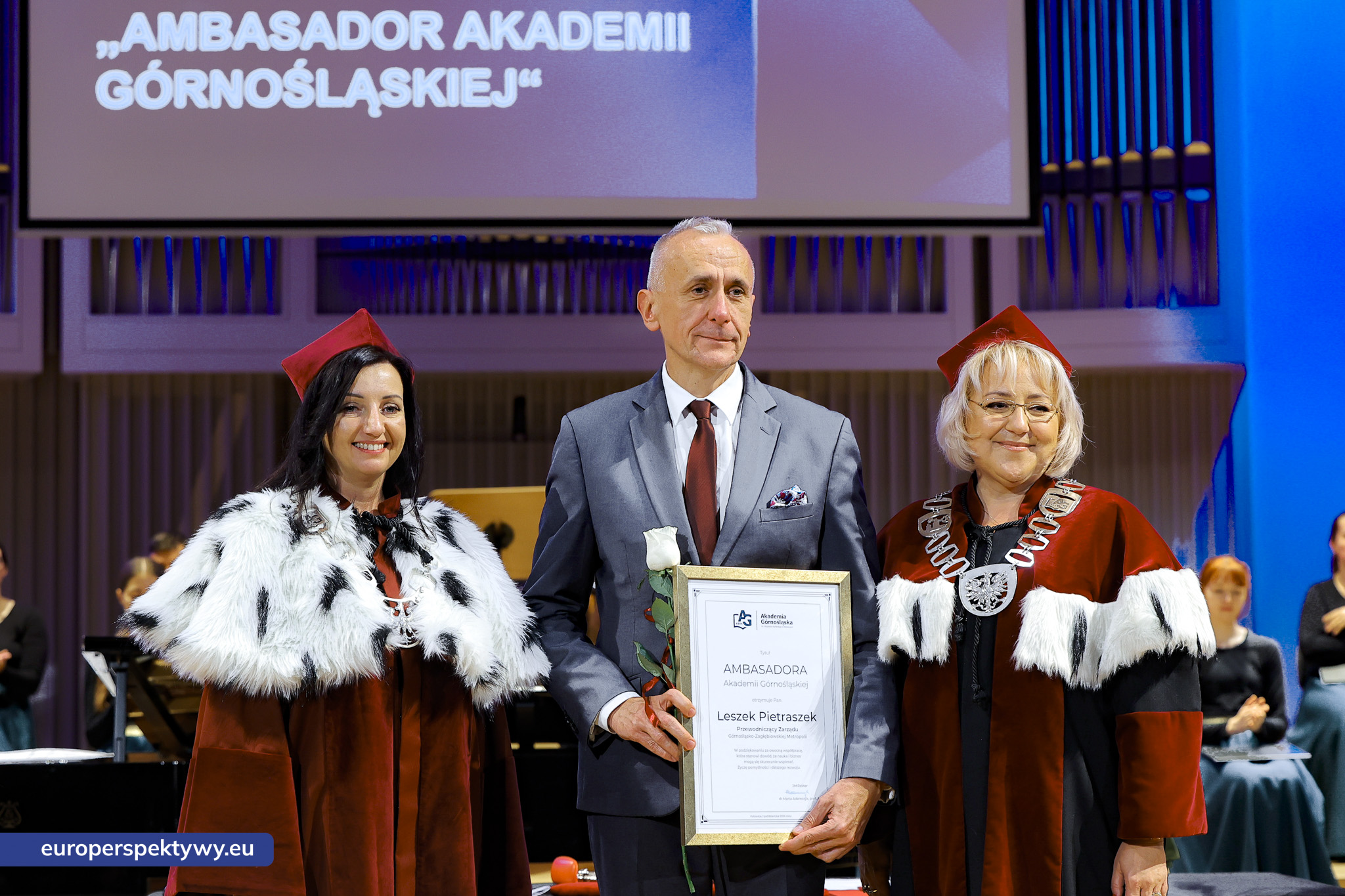 Akademia Górnośląska Inauguracja Roku Akademickiego 2026-342 Europerspektywy Akademia Górnośląska rozpoczęła nowy rok akademicki