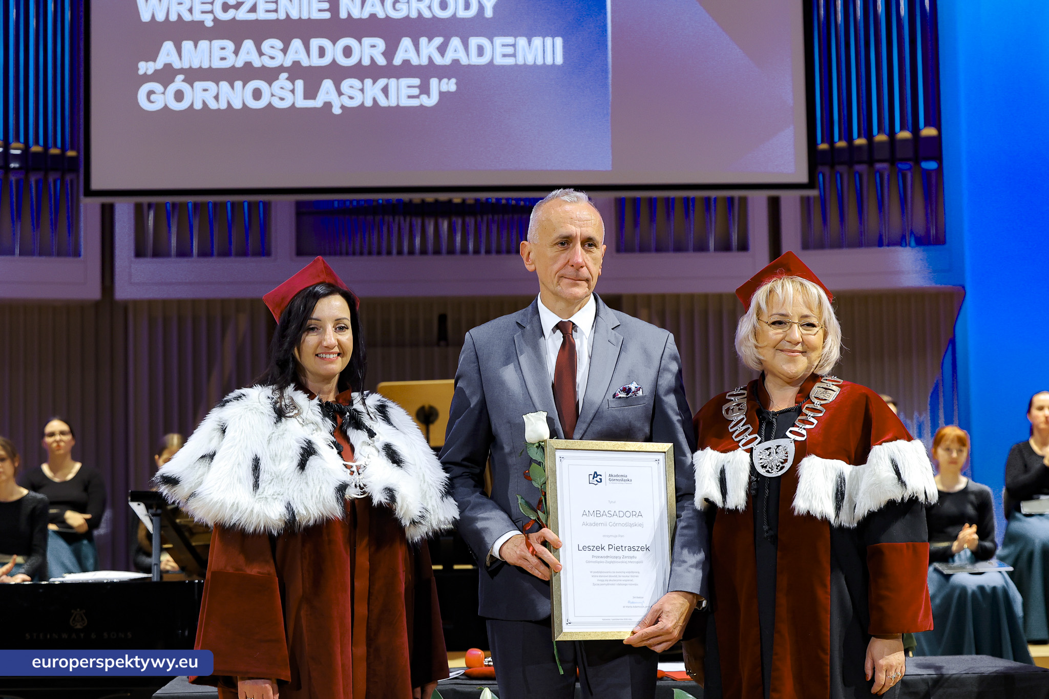Akademia Górnośląska Inauguracja Roku Akademickiego 2026-343 Europerspektywy Akademia Górnośląska rozpoczęła nowy rok akademicki