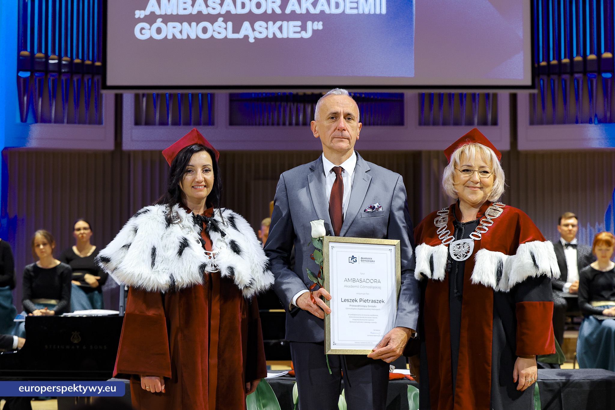 Akademia Górnośląska Inauguracja Roku Akademickiego 2026-344 Europerspektywy Akademia Górnośląska rozpoczęła nowy rok akademicki
