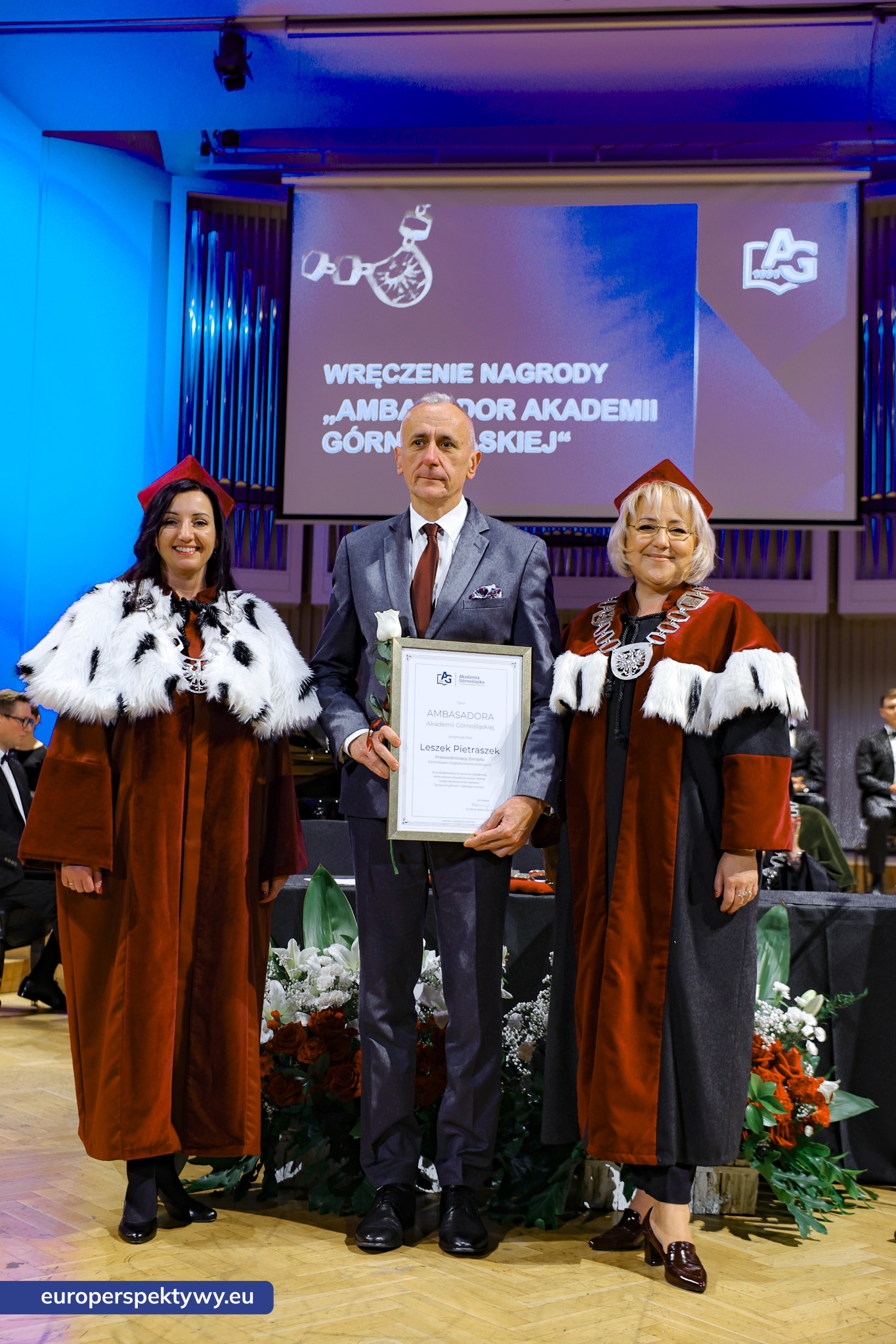 Akademia Górnośląska Inauguracja Roku Akademickiego 2026-350 Europerspektywy Akademia Górnośląska rozpoczęła nowy rok akademicki