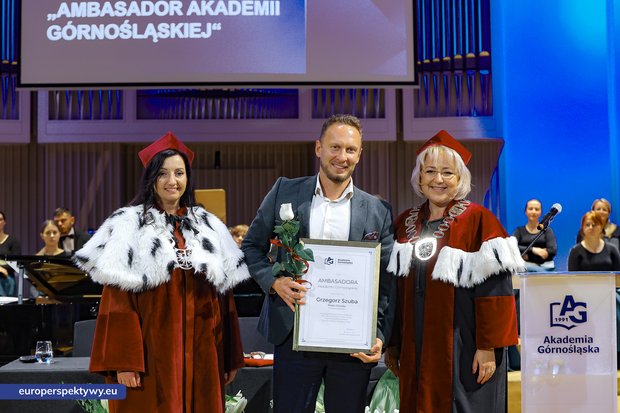 Akademia Górnośląska Inauguracja Roku Akademickiego 2026-356 Europerspektywy Akademia Górnośląska rozpoczęła nowy rok akademicki