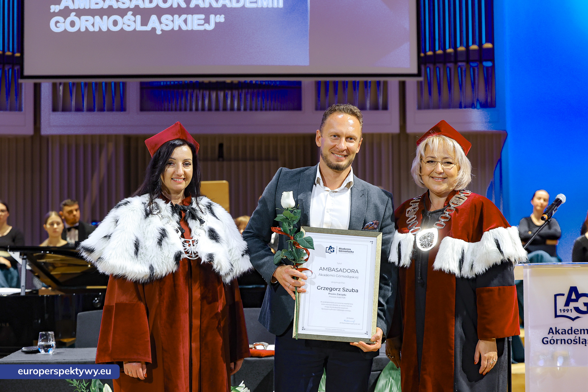 Akademia Górnośląska Inauguracja Roku Akademickiego 2026-357 Europerspektywy Akademia Górnośląska rozpoczęła nowy rok akademicki